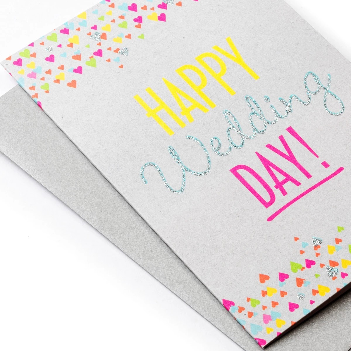 3 Hallmark Wedding Card - Heart Confetti, 3 of 3