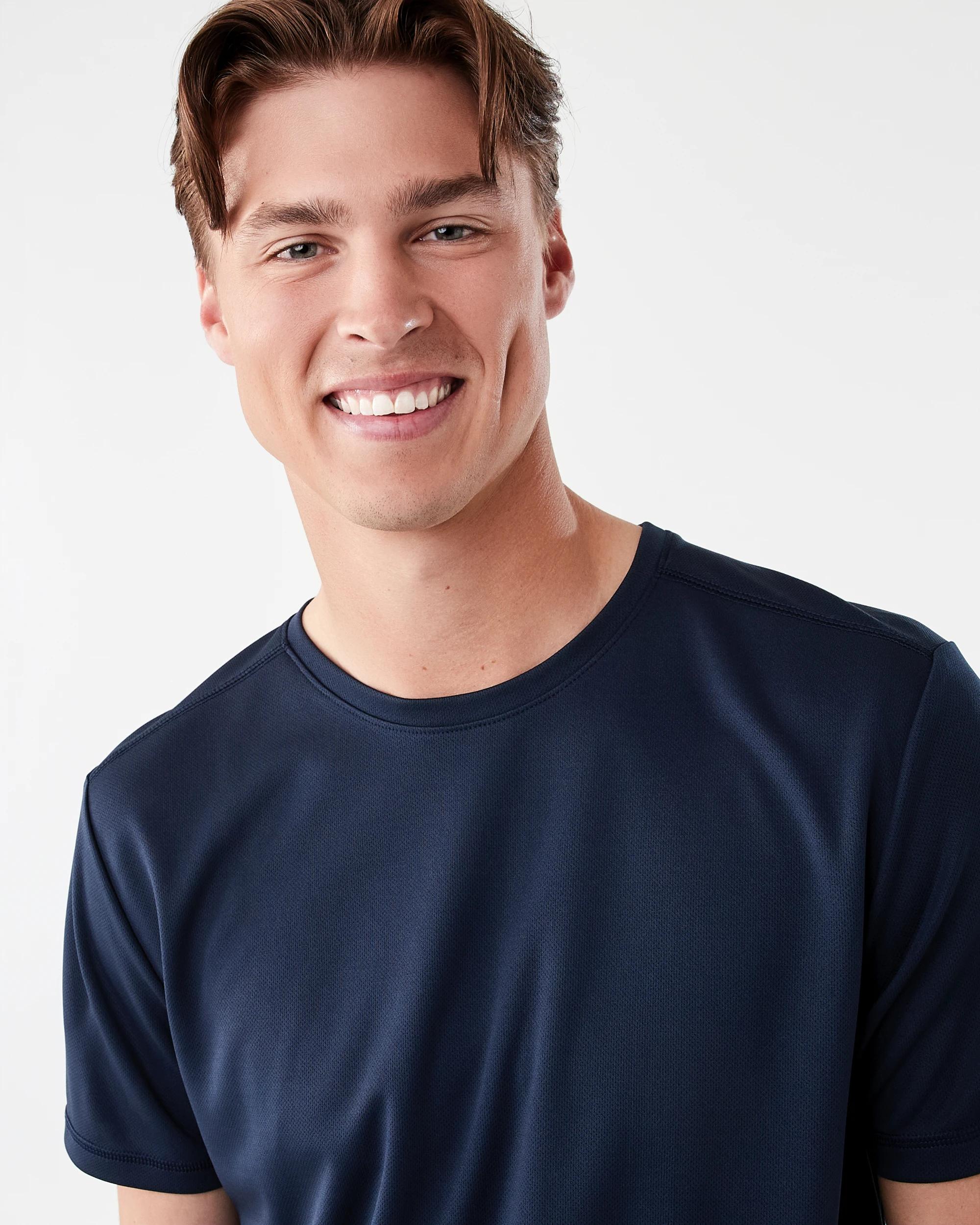 4 Active Mesh T-shirt Core Navy, 4 of 5