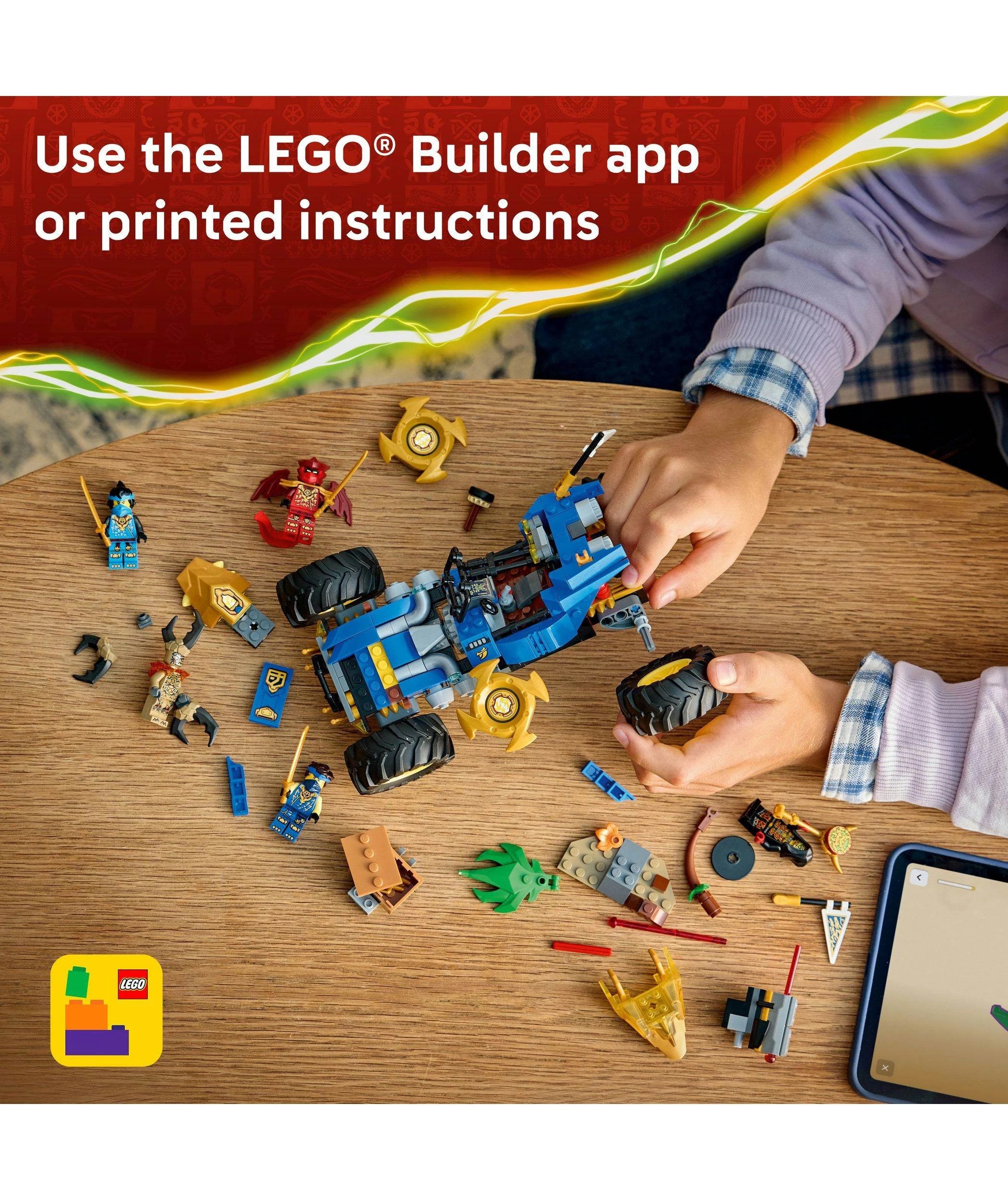 7 LEGO NINJAGO Jay's Transforming Car 71856, 7 of 10