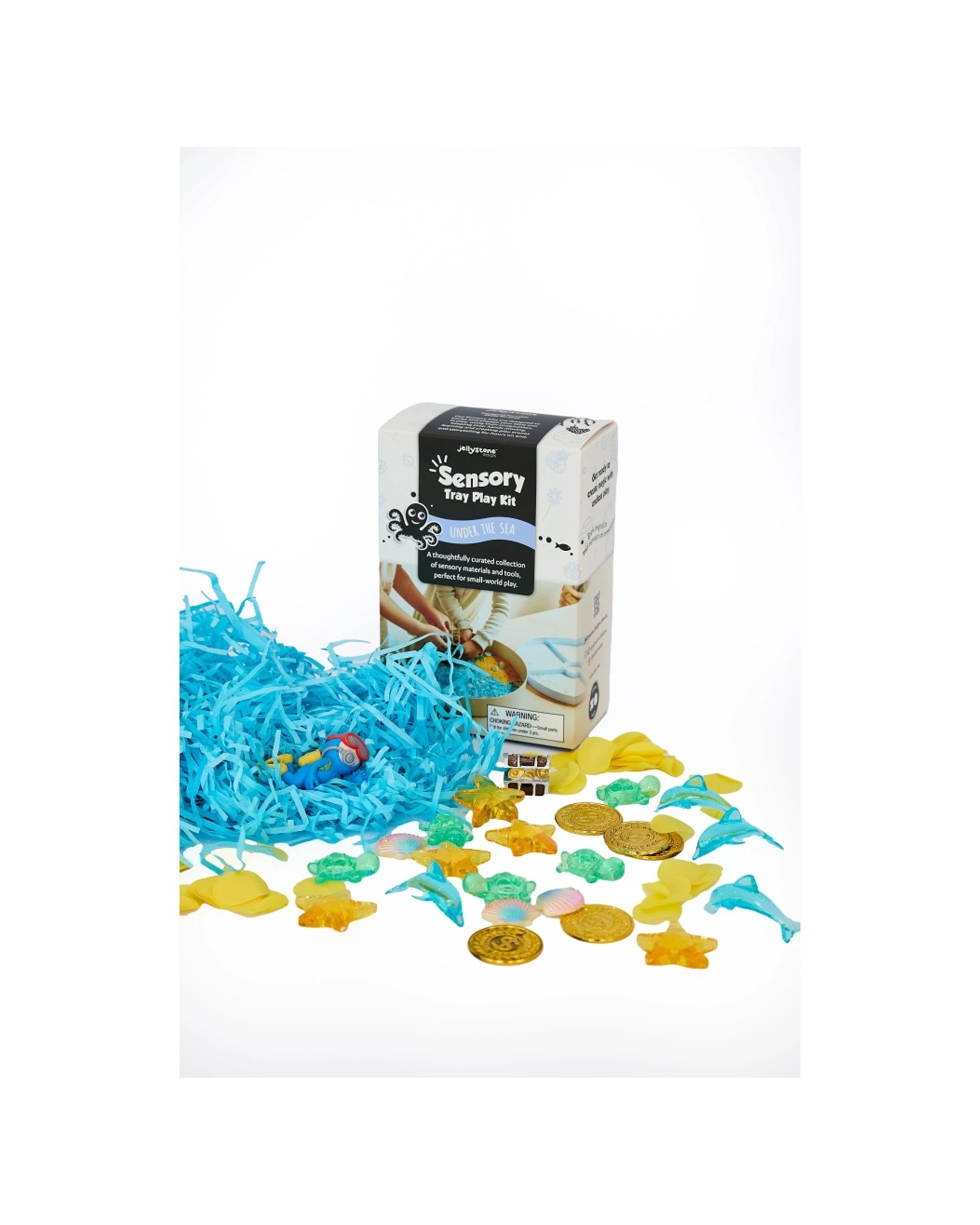 2 Jellystone Designs Kids Sensory Tray Play Kit Under the Sea - Multi, 2 of 5
