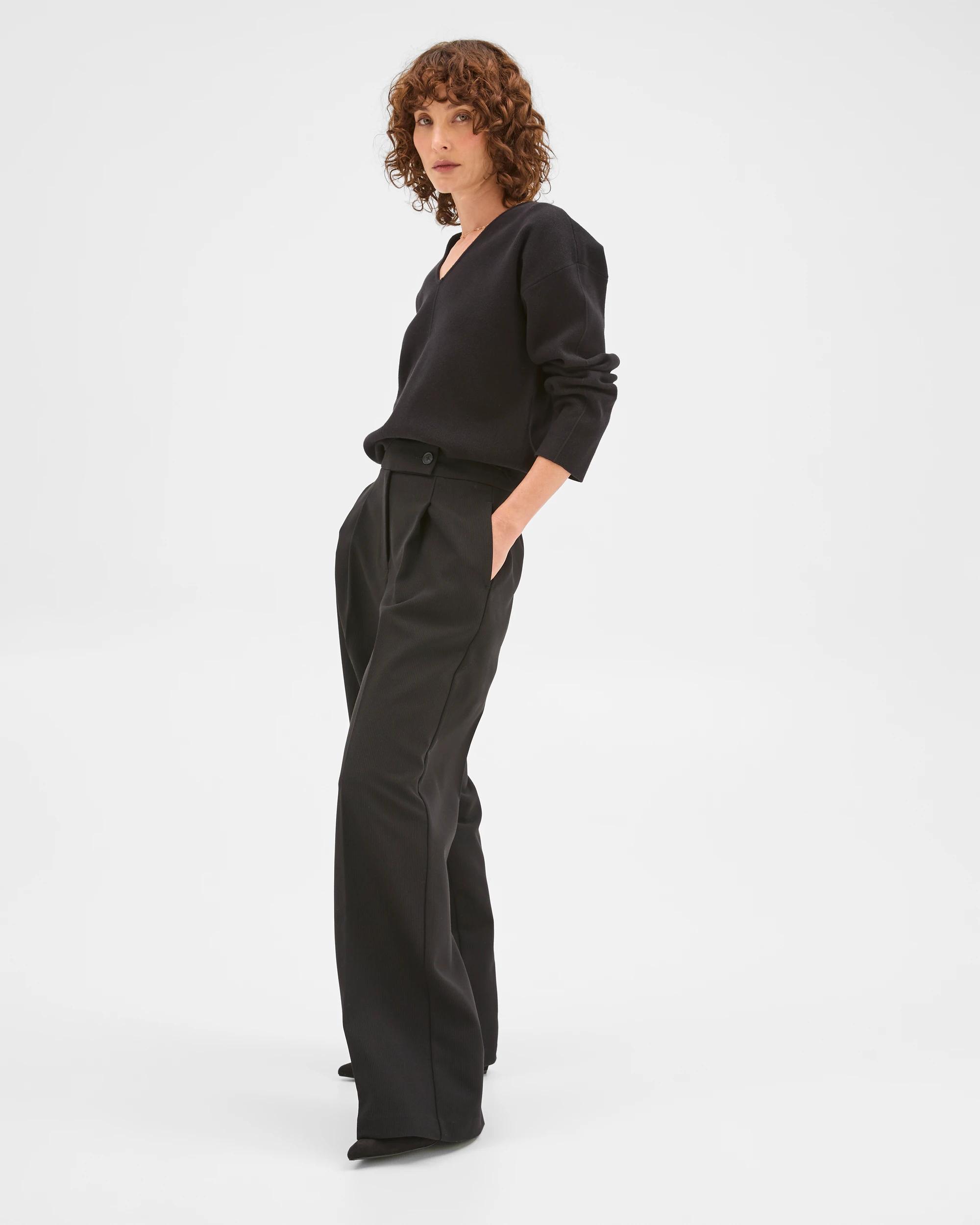 6 Preview Tailored Ultra Wide Pants BLACK, 6 of 8