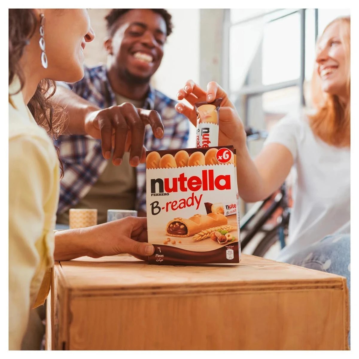 5 6 Piece Ferrero Nutella B-Ready 132g, 5 of 10