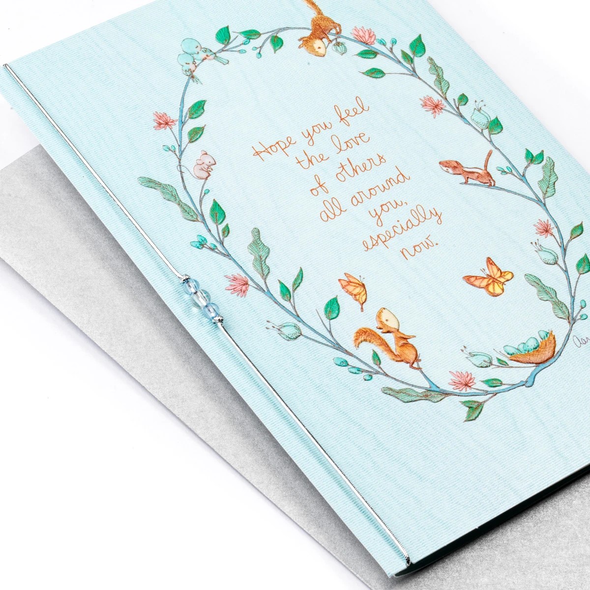 3 Hallmark Sympathy Card - Squirrels, 3 of 3