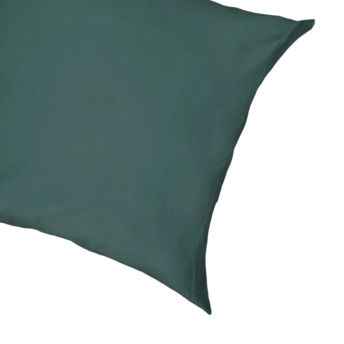 3 250 Thread Count Cotton Rich European Pillowcase - Teal, 3 of 5