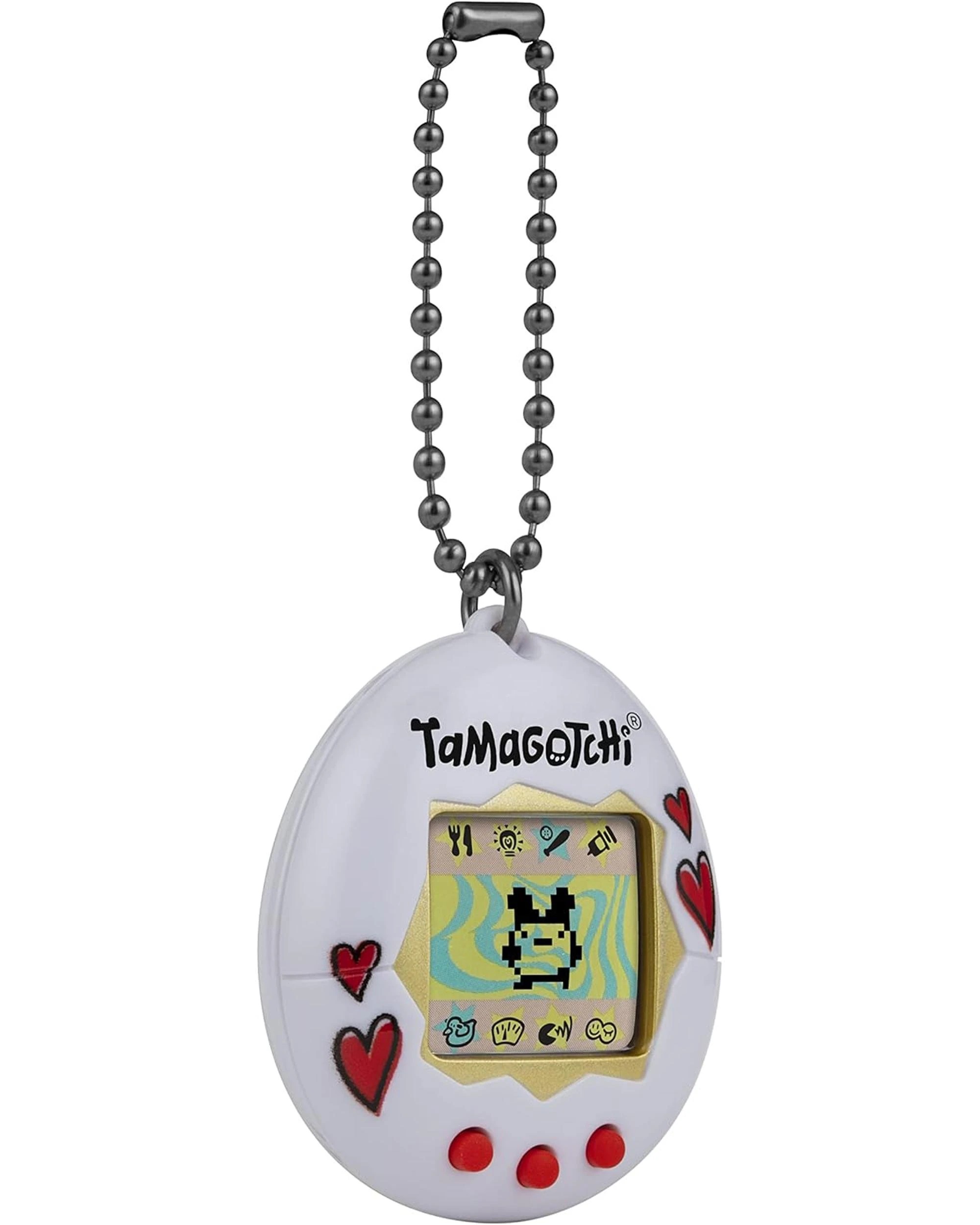 5 Tamagotchi Original Gen 2 - Heart - White, 5 of 6