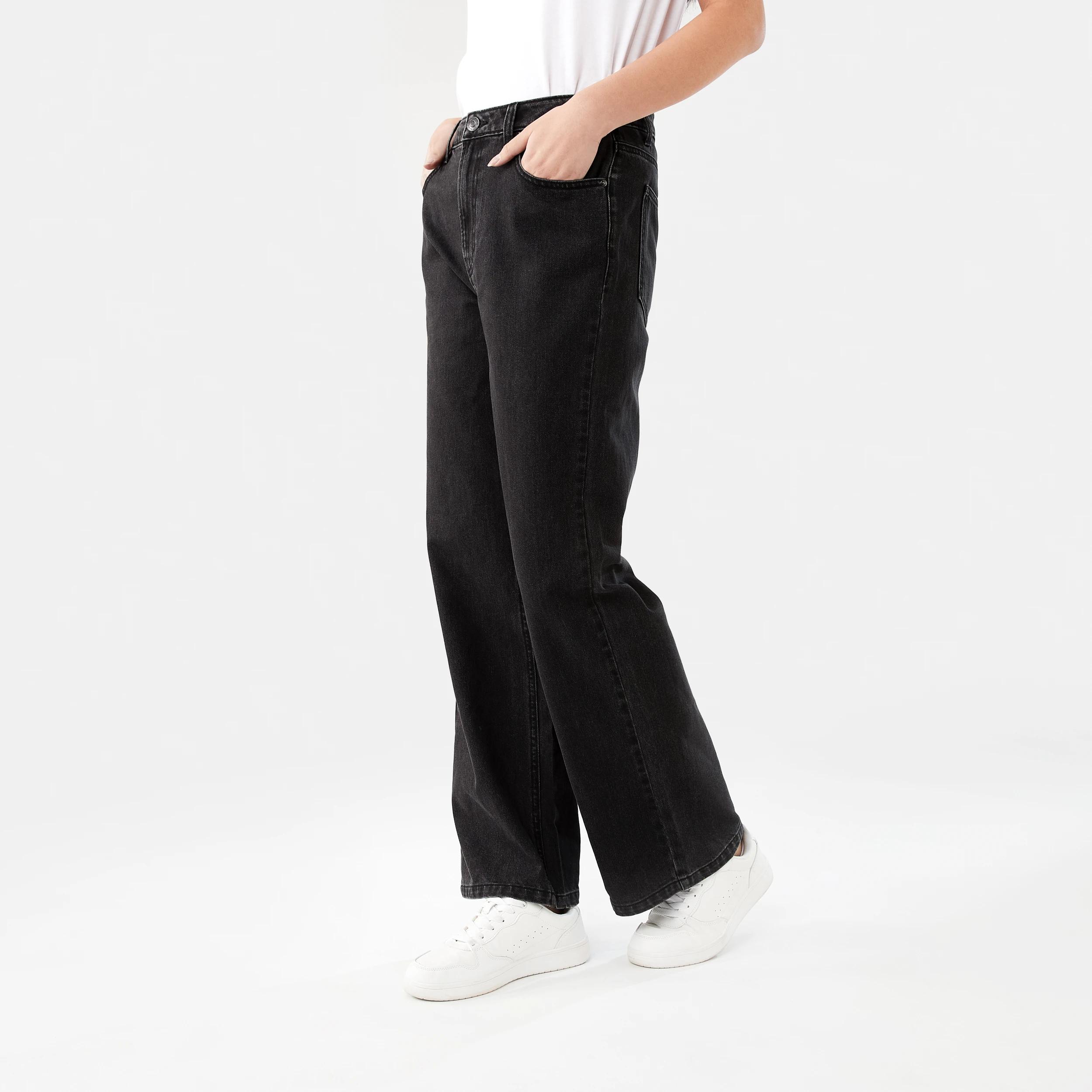 3 Straight Leg Jeans BLACK WASH, 3 of 9