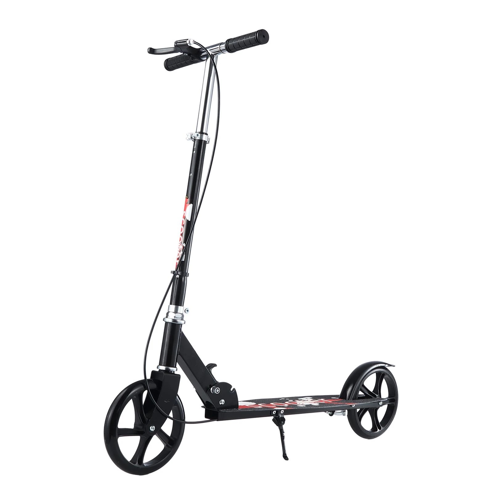 Ausway 100KG Foldable Kick Scooter for Kids 6+ with 20cm Big Wheels ...
