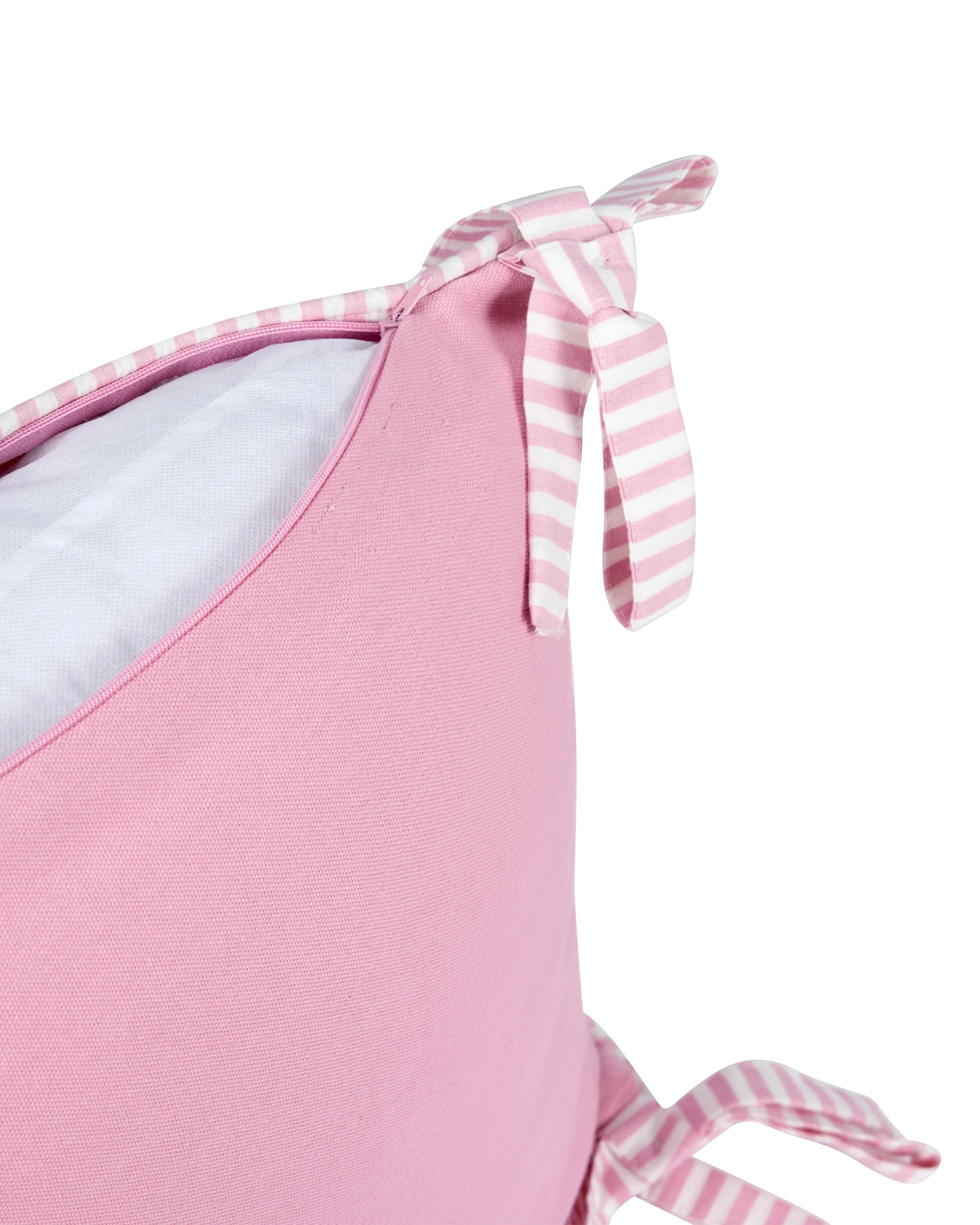 4 43cm Bow Cushion - Pink, 4 of 4