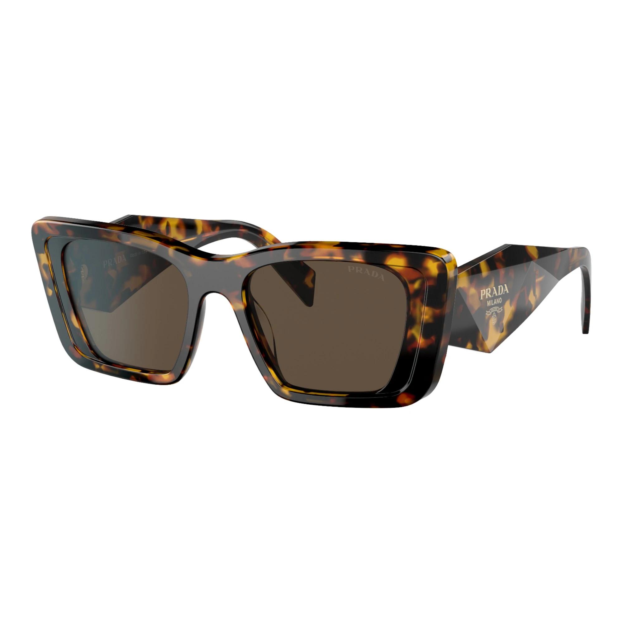 1 Prada Womens Symbole Sunglasses PR08YS Havana Honey/ Dark Brown Sunnies HAVANA HONEY/DARK BROWN, 1 of 5