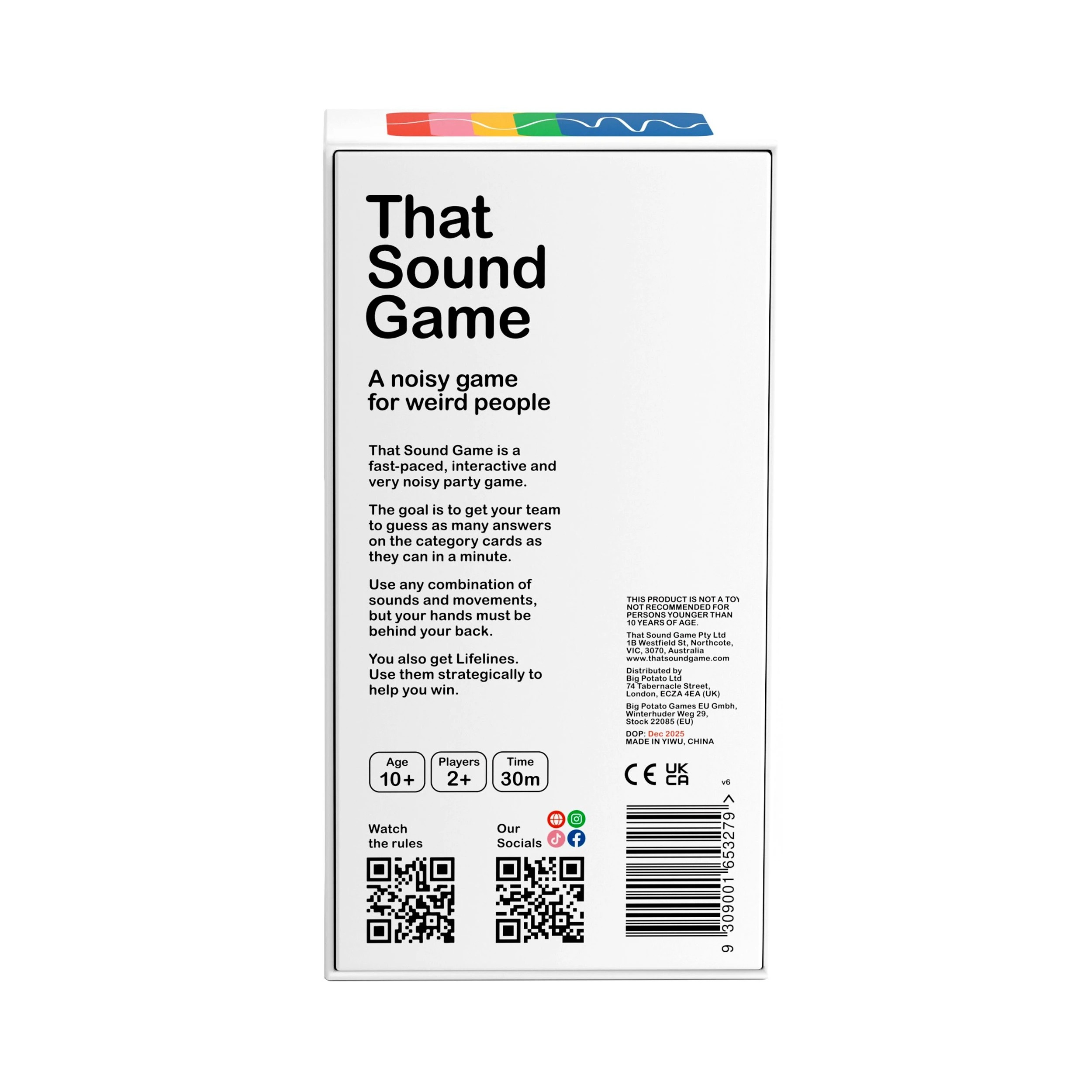 3 That Sound Game, 3 of 7