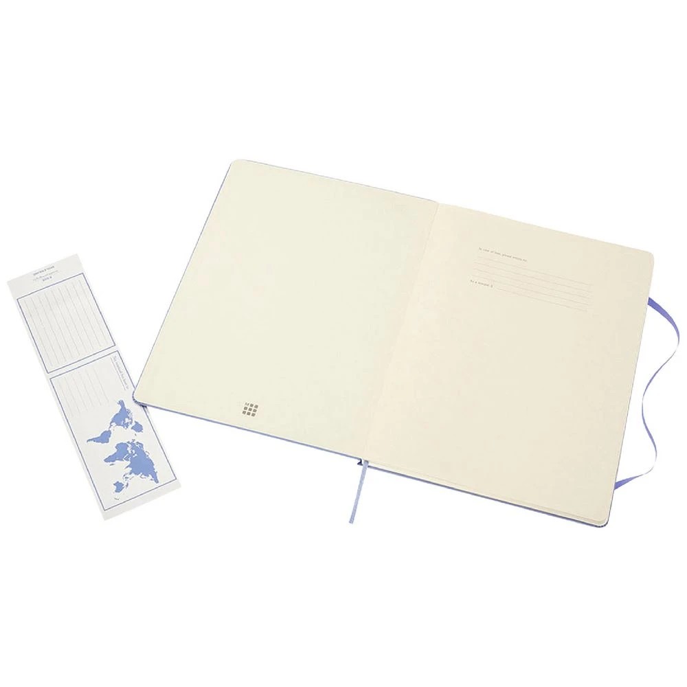 4 Moleskine Classic Hardcover Notebook XL 192Pg Hydrangea Blue, 4 of 5