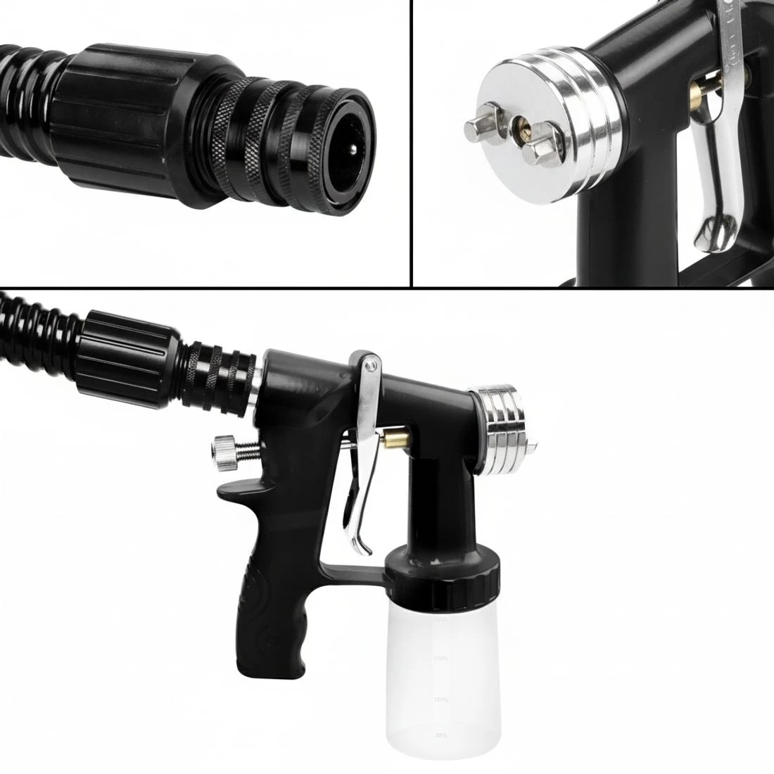 7 Alba Spray Tanning Machine Spray Gun Sunless Tan Kit 700W HVLP System - Black, 7 of 8