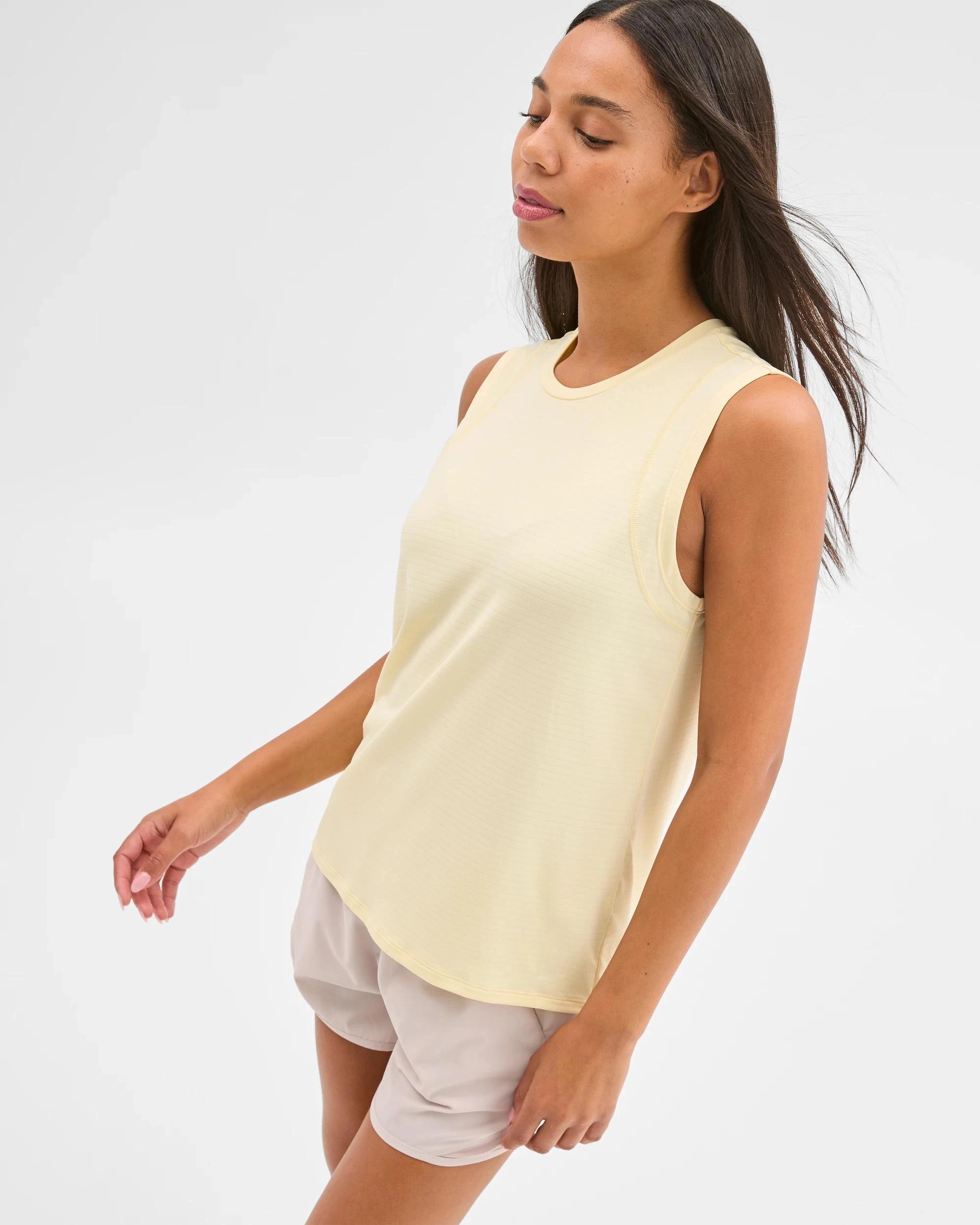 6 Target Active Performance Running Muscle Tank Top BUTTER, 6 of 8