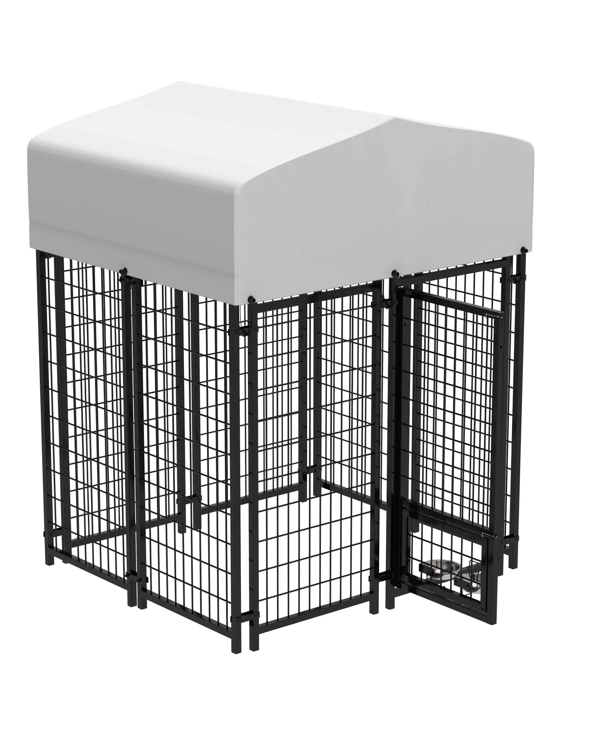 3 Advwin Dog Kennel Pet Playpen Large House Pet Run Cage Dog Cage Crate, 3 of 9