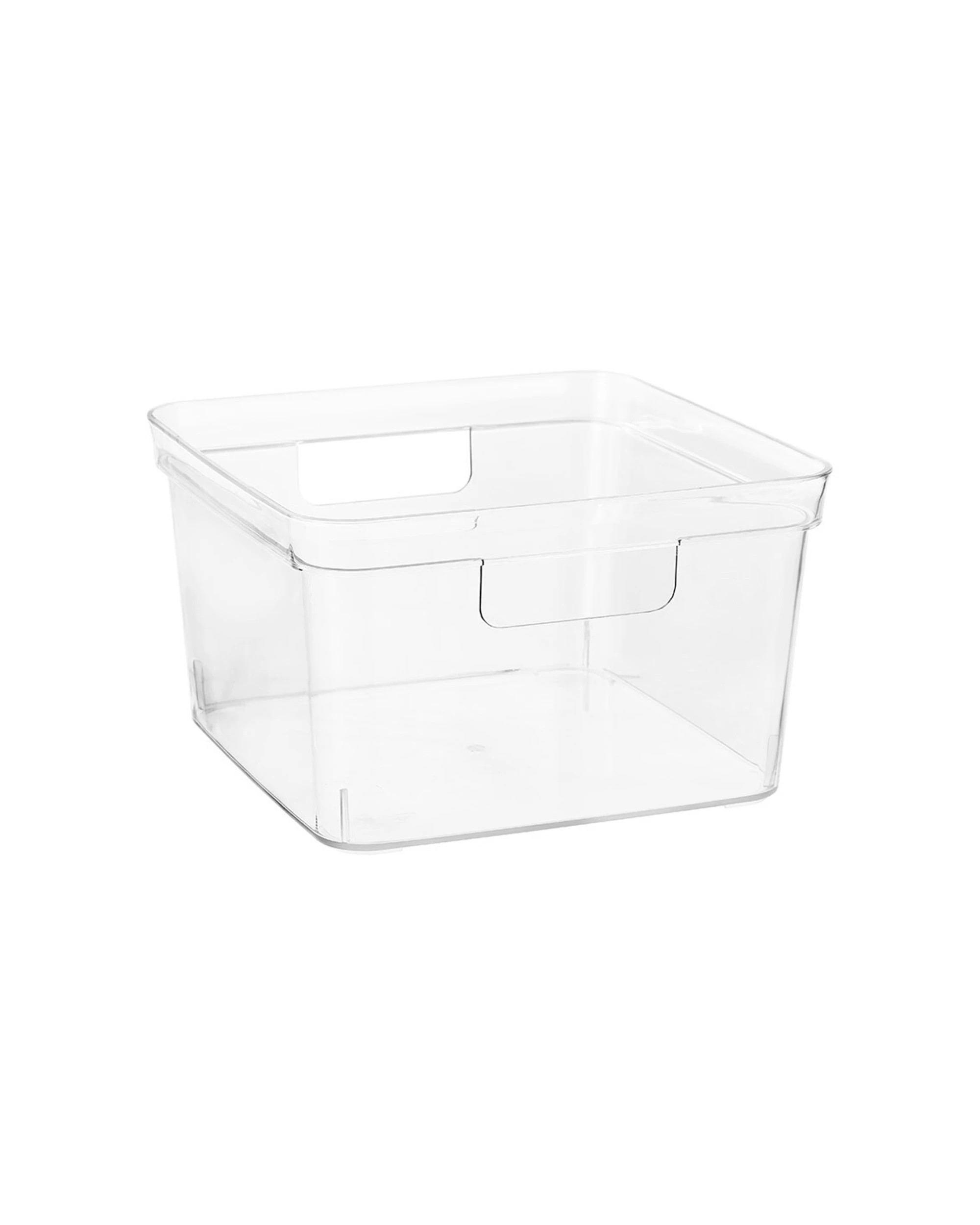 2 Boxsweden Crystal 25.5x15cm Square Storage Container 2 Pack Food Safe Durable, 2 of 3