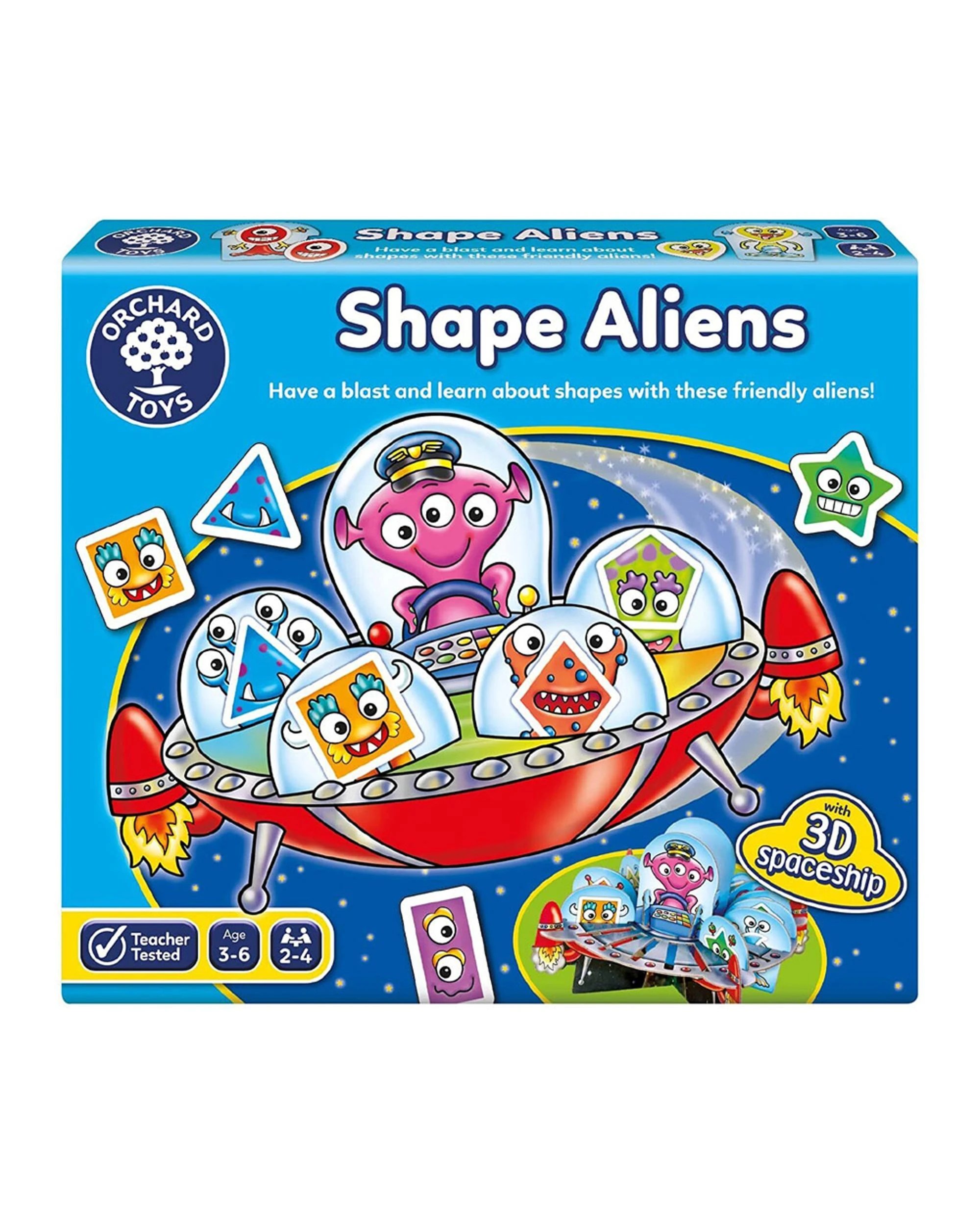 1 Orchard Toys Shape Aliens Board Game, 1 of 2
