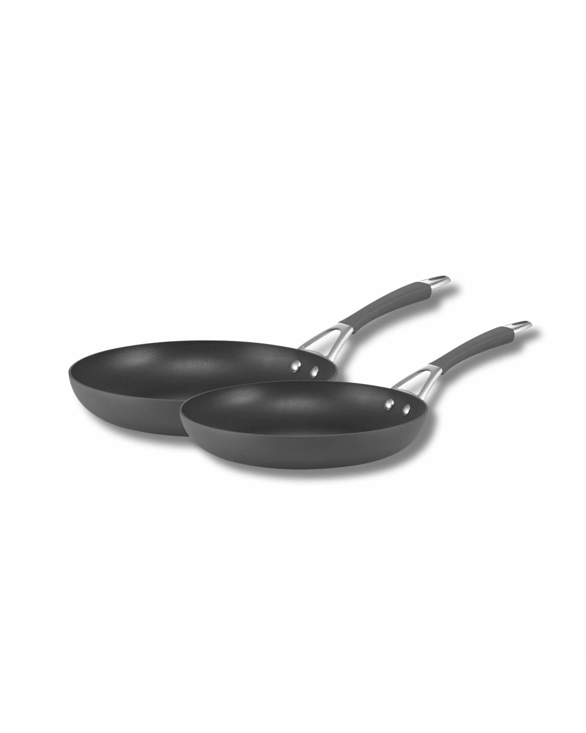 1 RACO Reliance Nonstick Induction Frypan Twin Pack 24/30cm - Black, 1 of 1