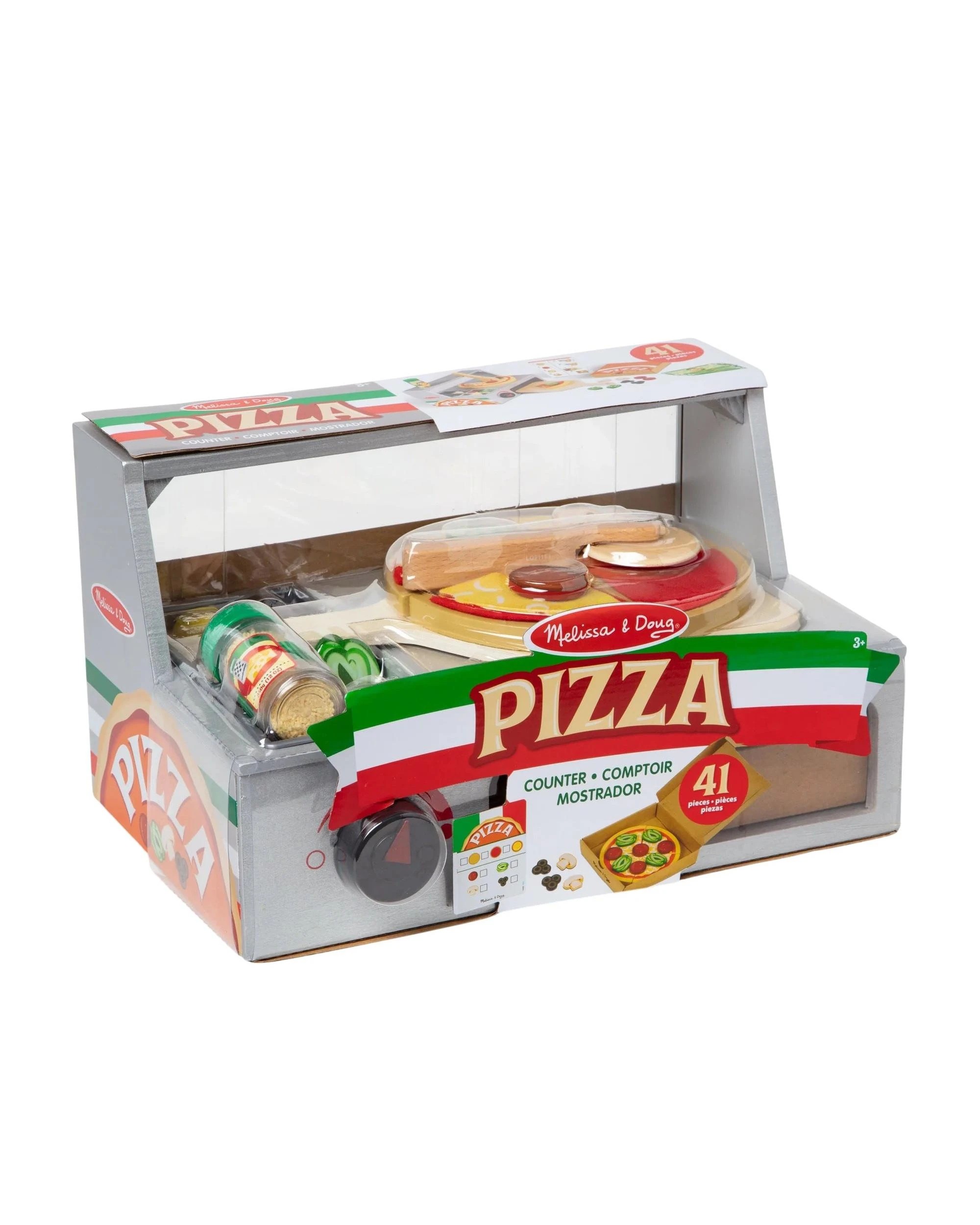 1 Melissa and Doug Top and Bake Pizza Counter Playset, 1 of 9