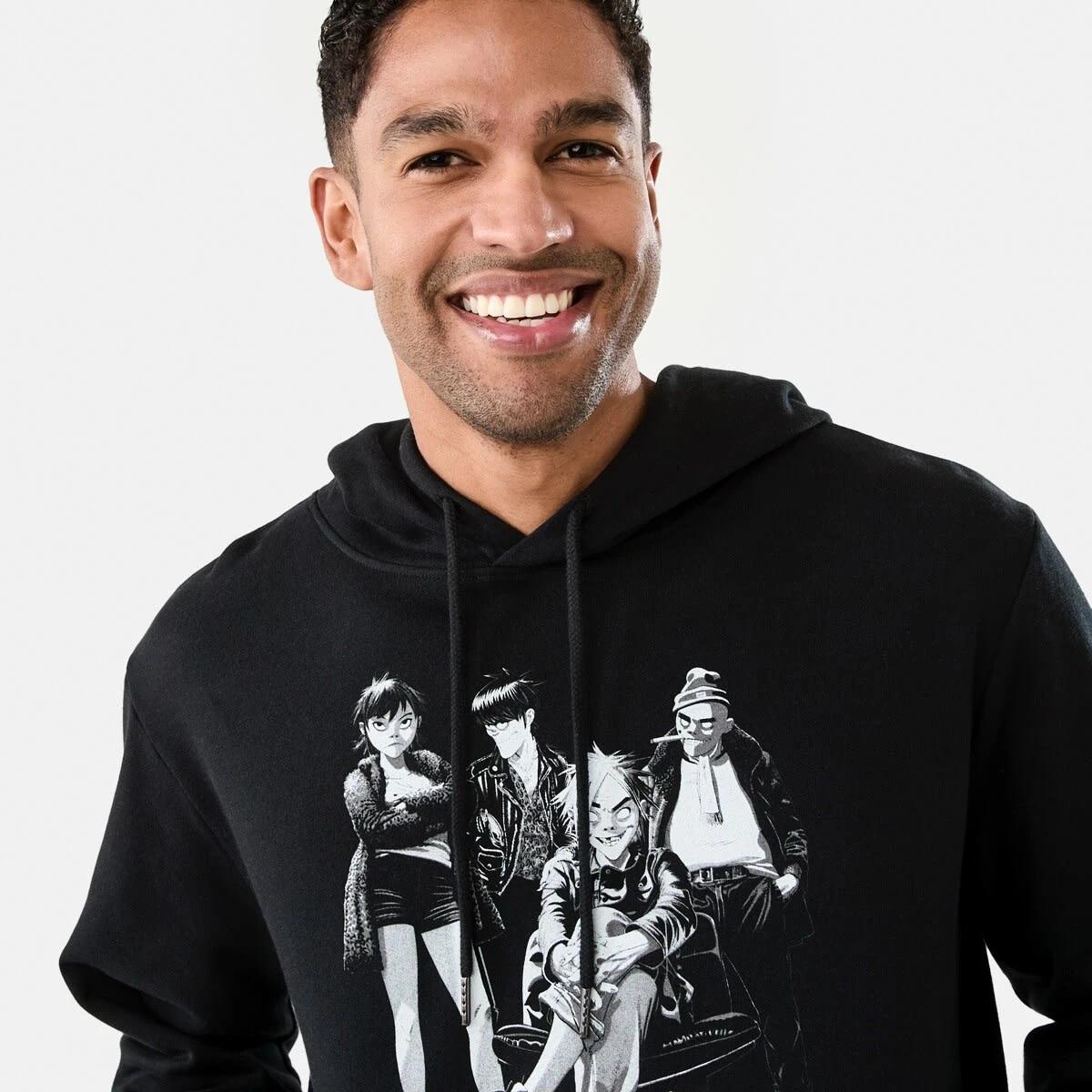 4 Gorillaz License Hoodie Black, 4 of 6