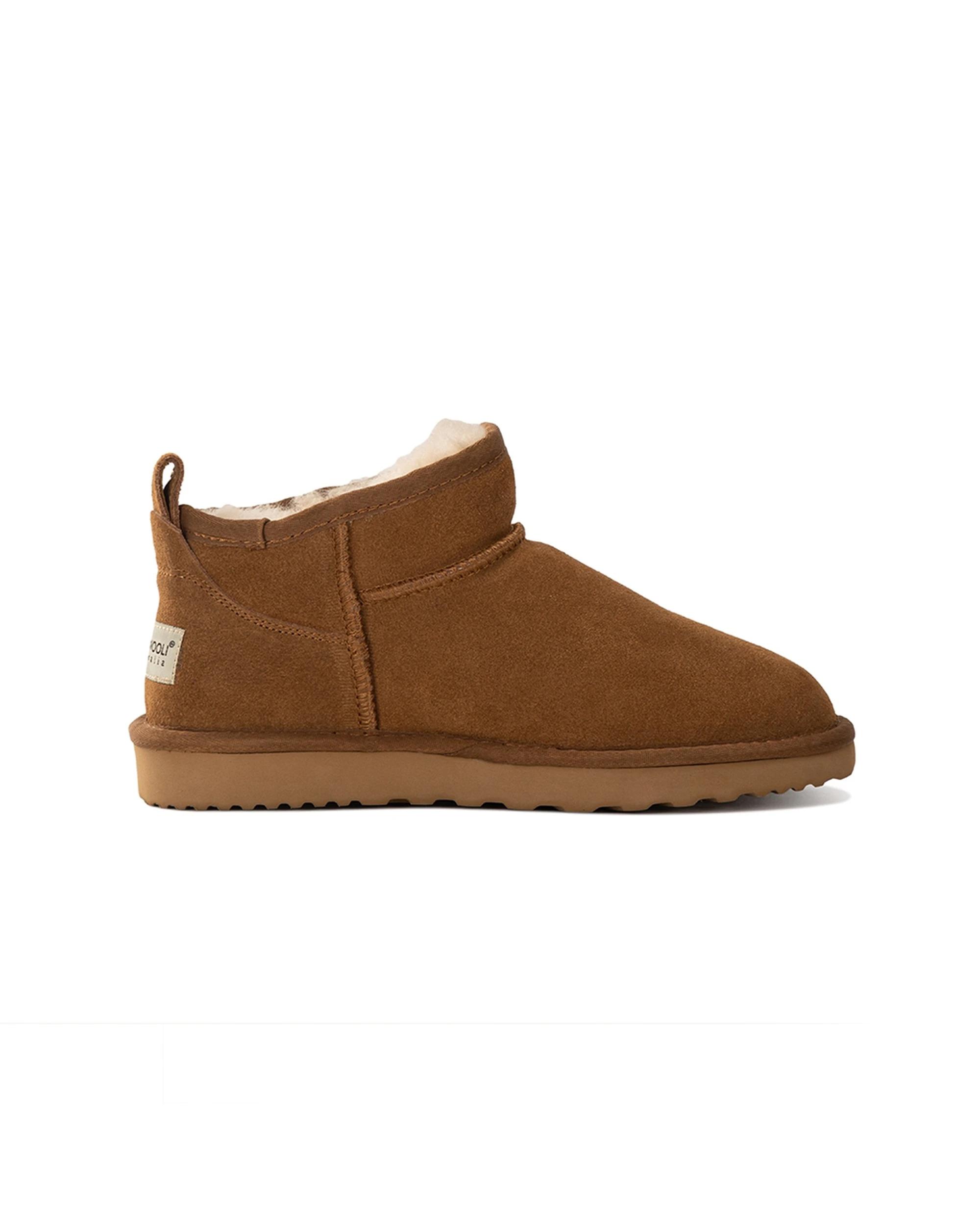 2 AUS WOOLI  Sheepskin Classic Ultra Mini UGG Boots TAN, 2 of 7