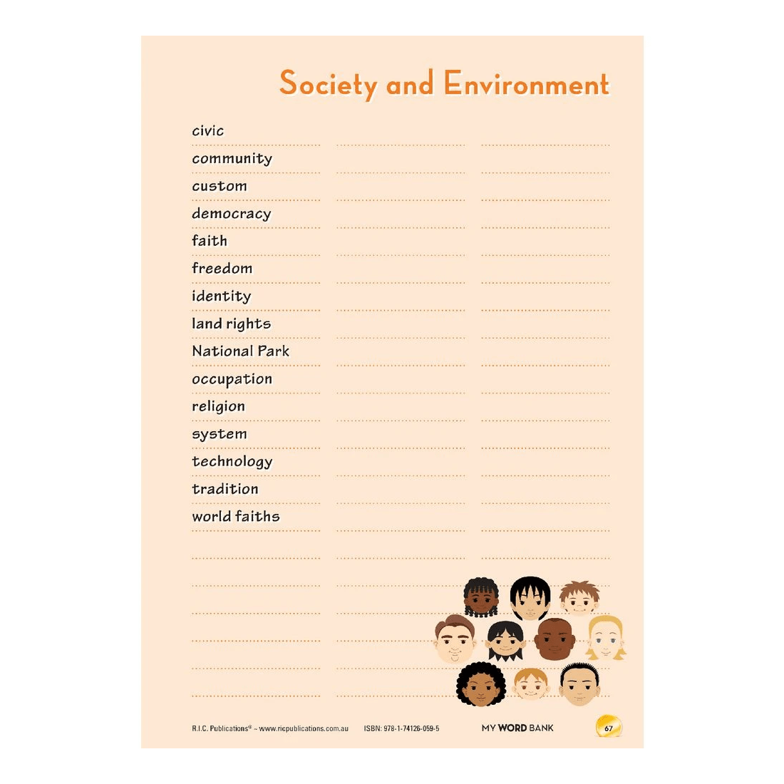 5 My Word Bank Book, 5 of 5