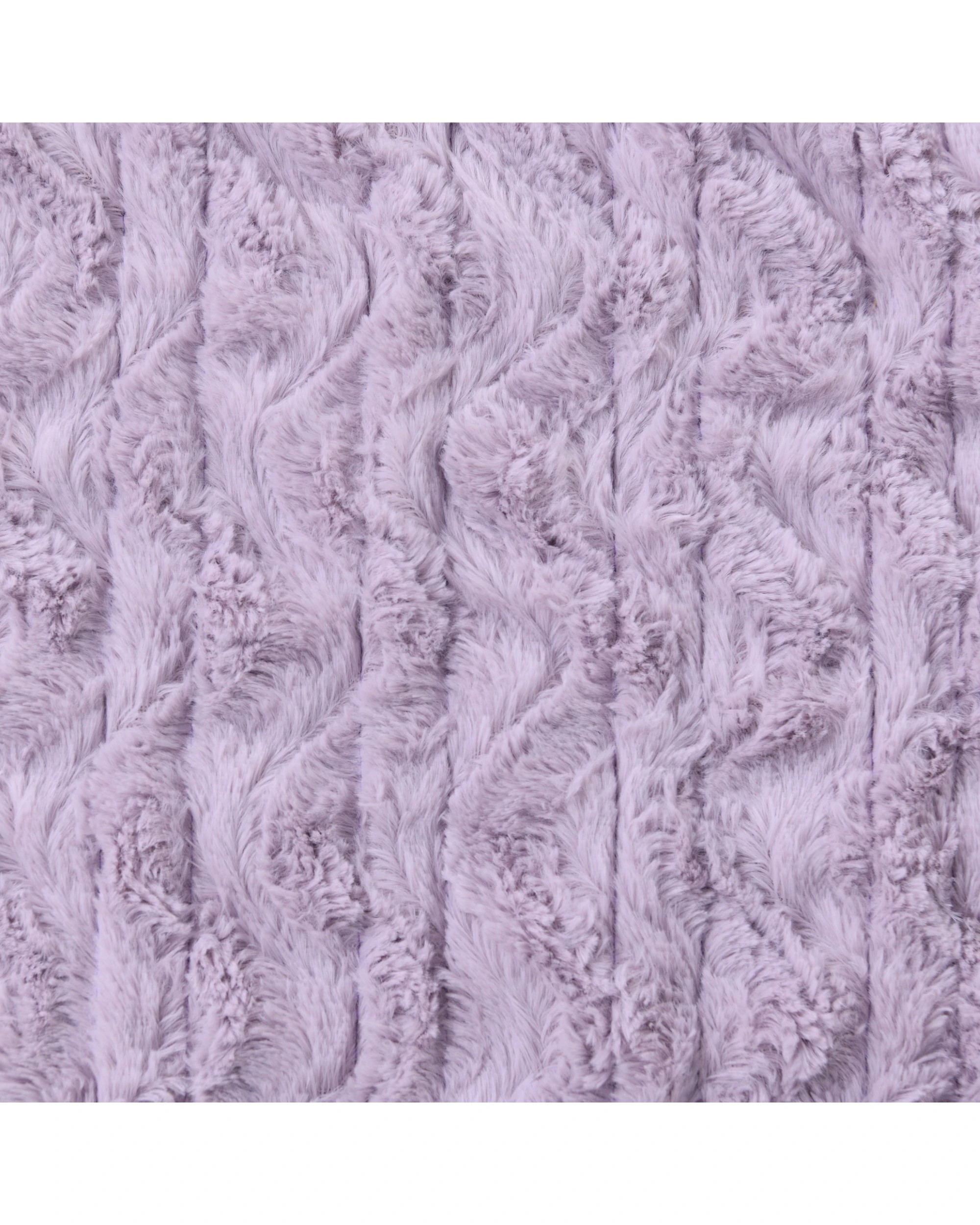 3 Dreamaker Felix 500gsm Faux Fur Heated Throw 130x160cm - Lavender, 3 of 7