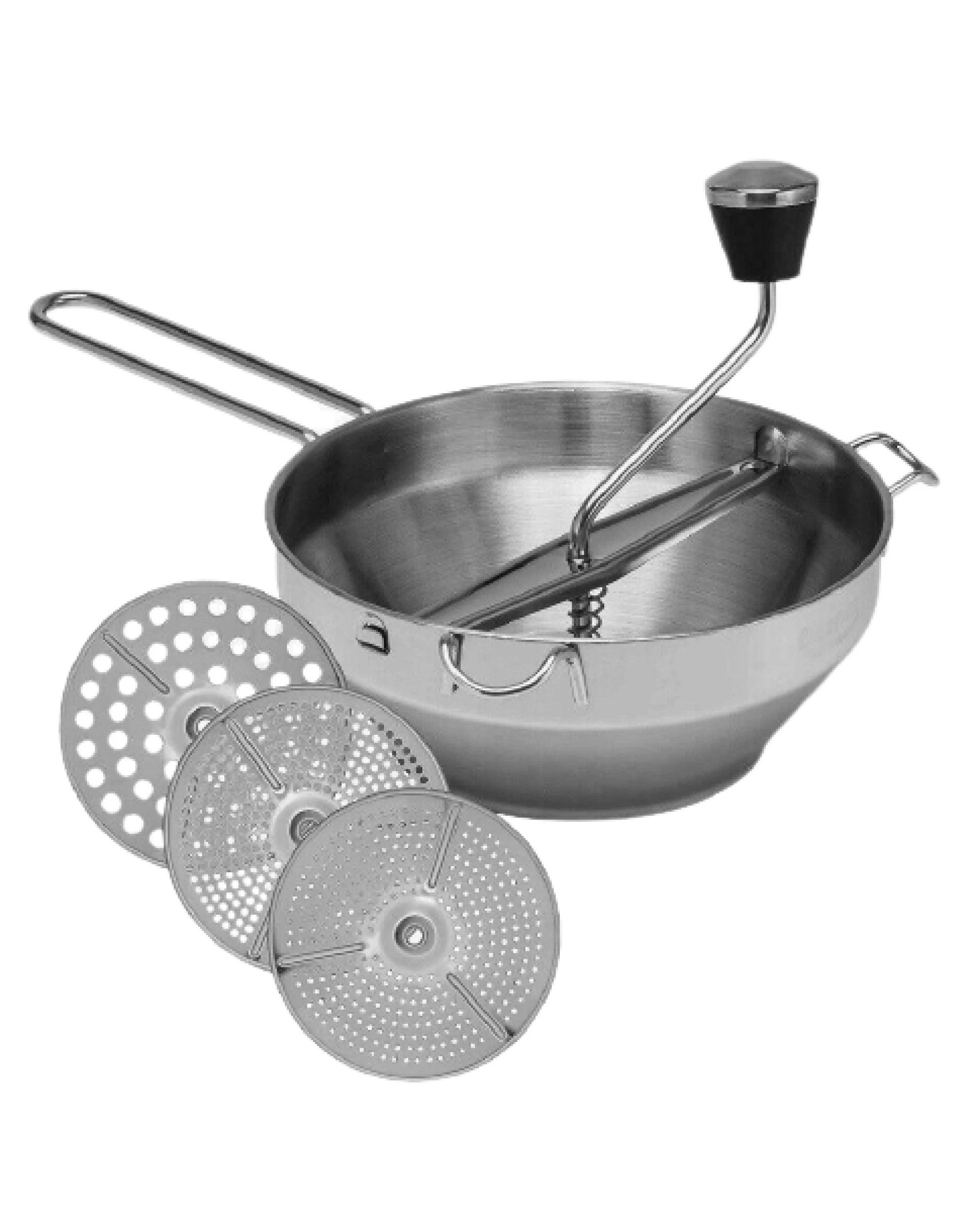 4 AVANTI Rotary Food Mill with Three Discs for Vegetable Preparation, 4 of 6