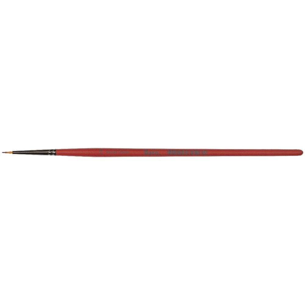 3 Born Round Taklon Paintbrush Size 2/0, 3 of 3