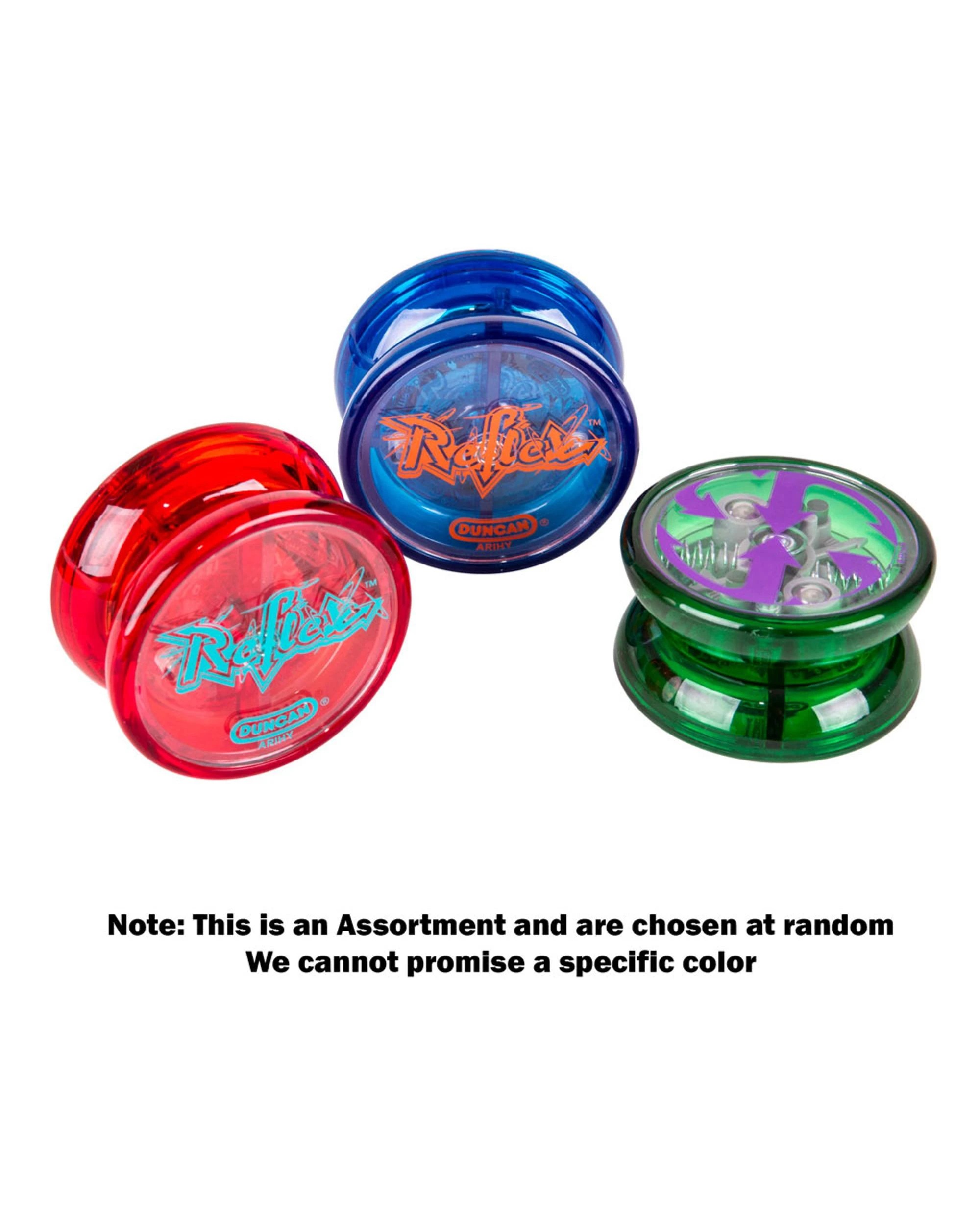 2 Duncan Toys Reflux Auto Return Beginner Yo-Yo Assortment, 2 of 2