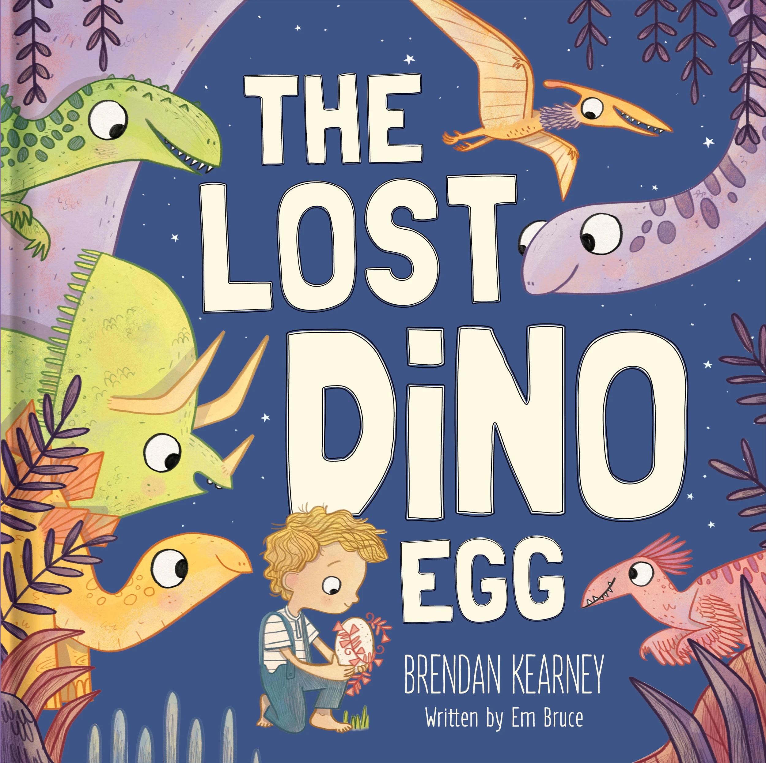 1 The Lost Dino Egg by Em Bruce - Book, 1 of 2