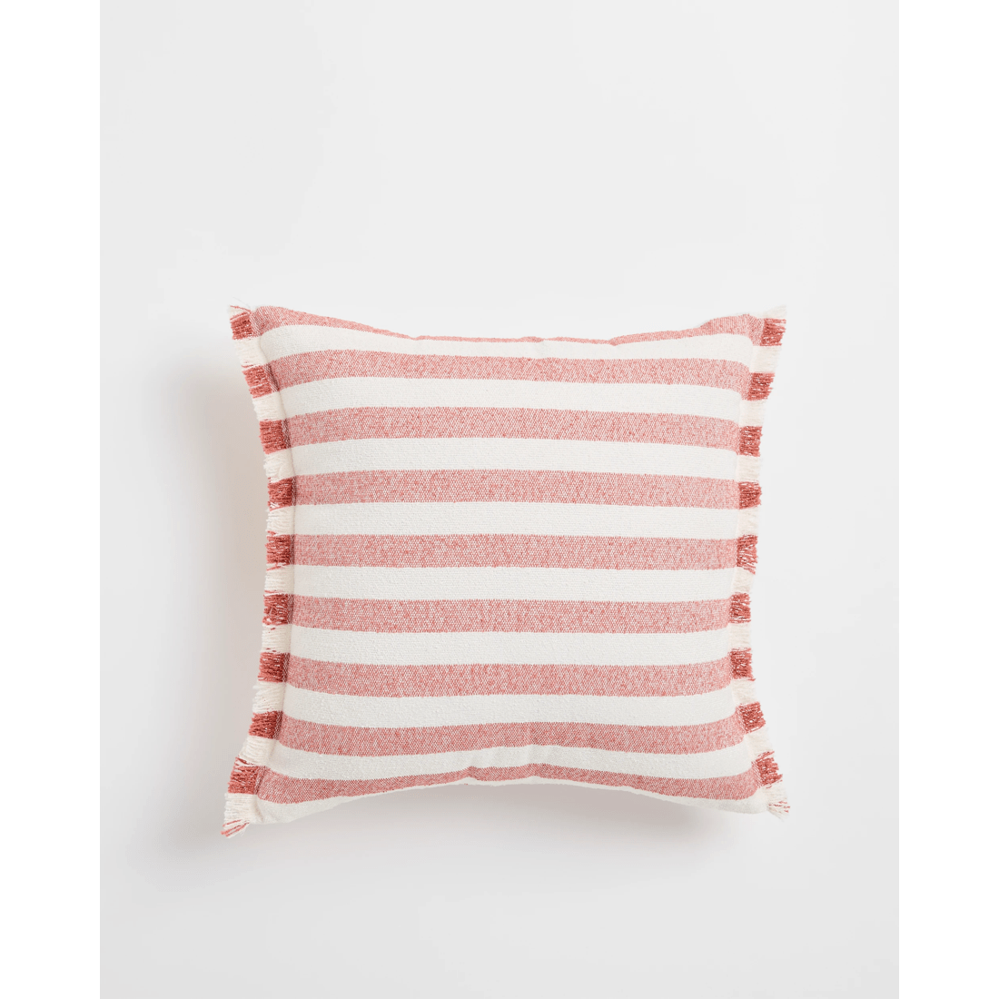 1 Target Amara Stripe Fringe Cushion
 - Pink, 1 of 4