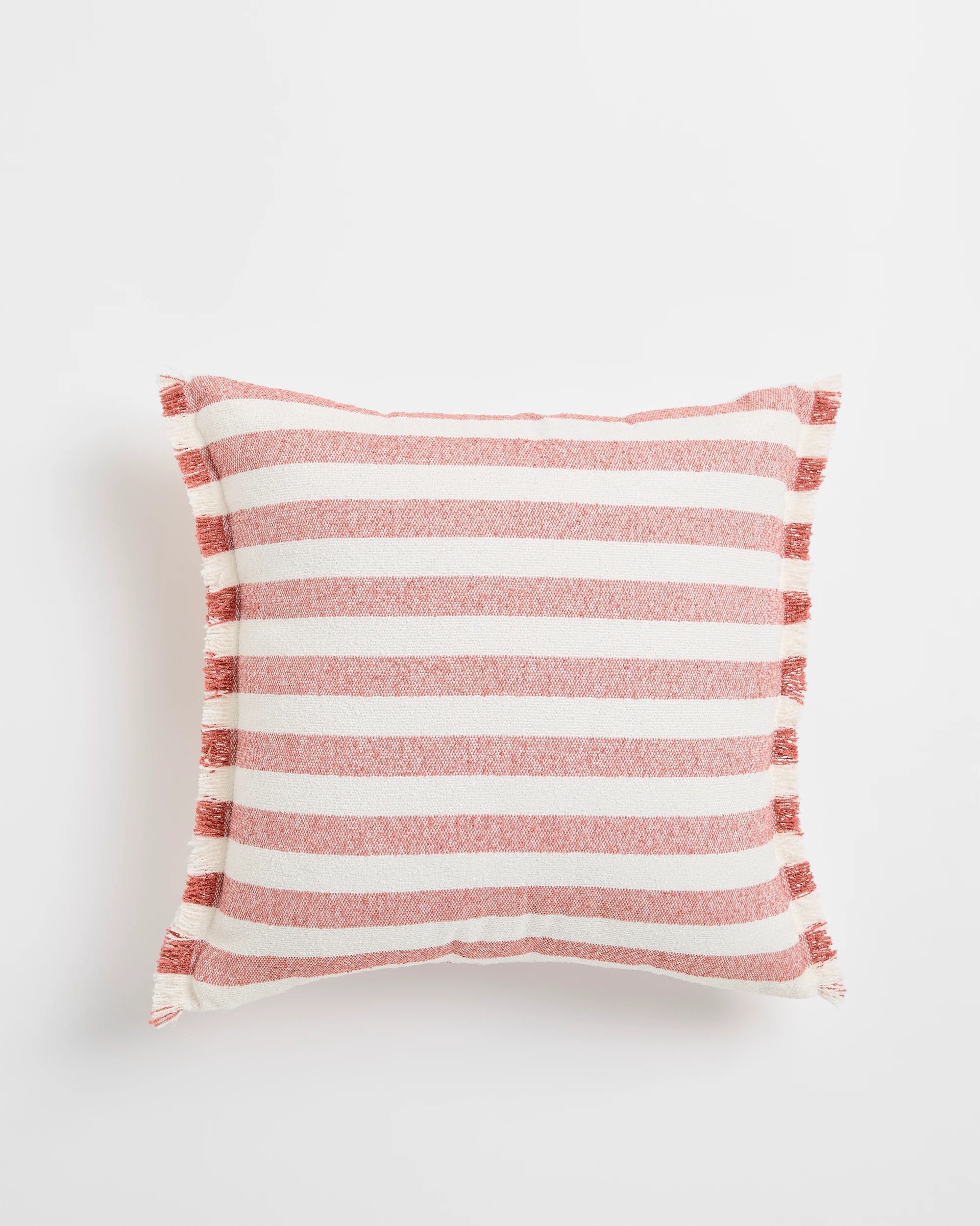 1 Target Amara Stripe Fringe Cushion
 - Pink, 1 of 4