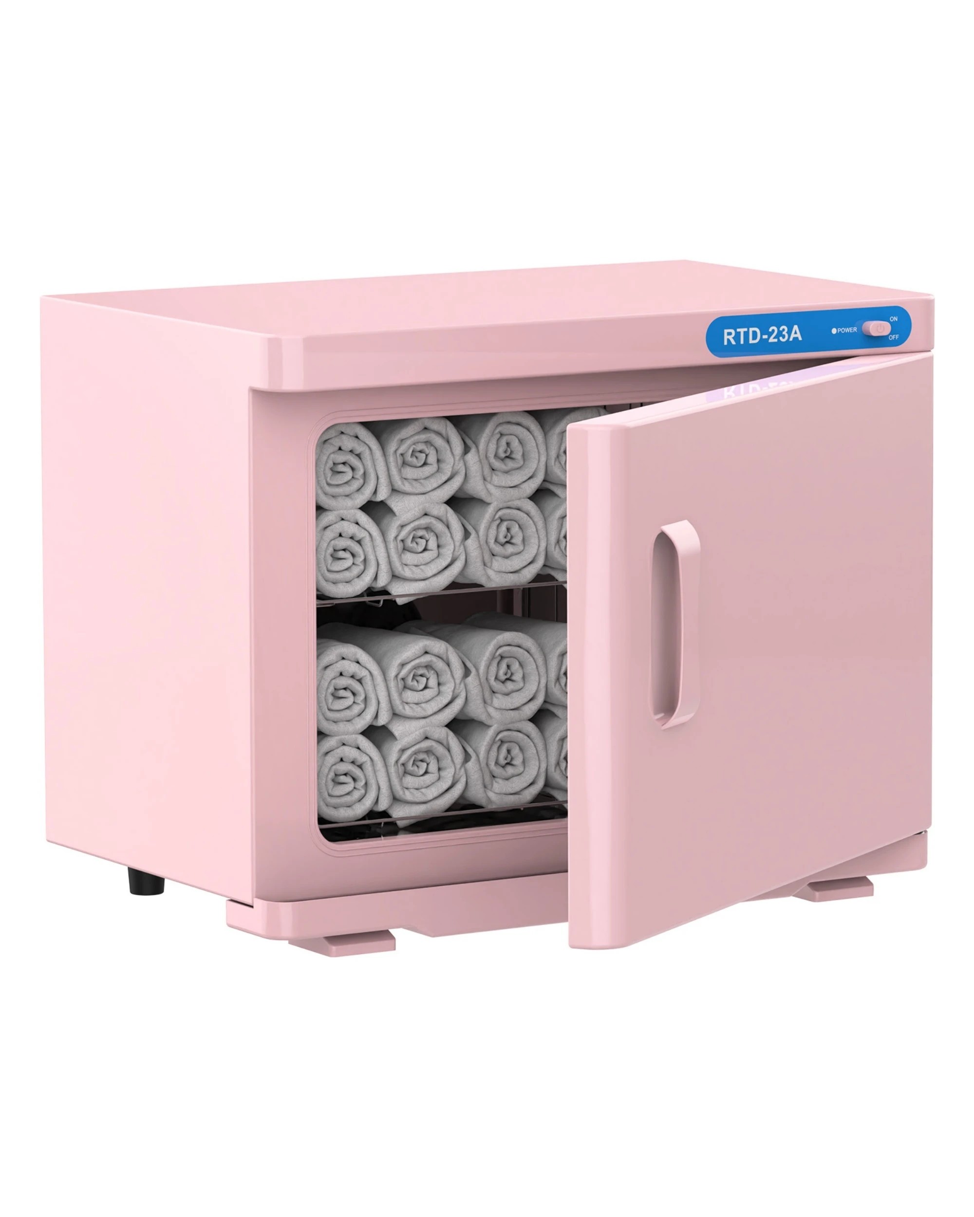 2 Advwin 23L Hot Towel Warmer Cabinet with Stainless Steel Rack Fast Heating for Beauty Salon Home Massage - Pink, 2 of 5
