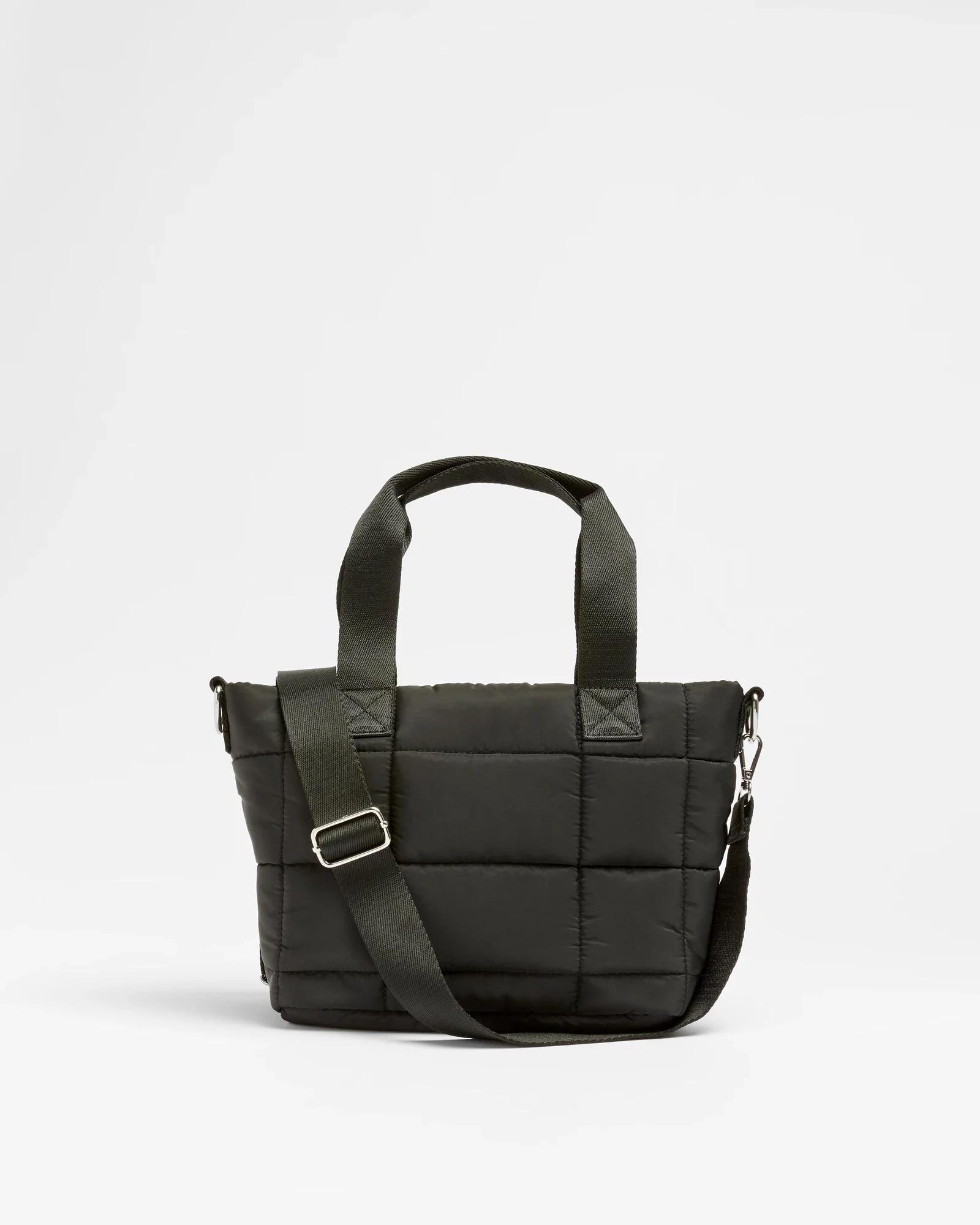 1 Target Casual Quilted Mini Tote Bag BLACK, 1 of 2