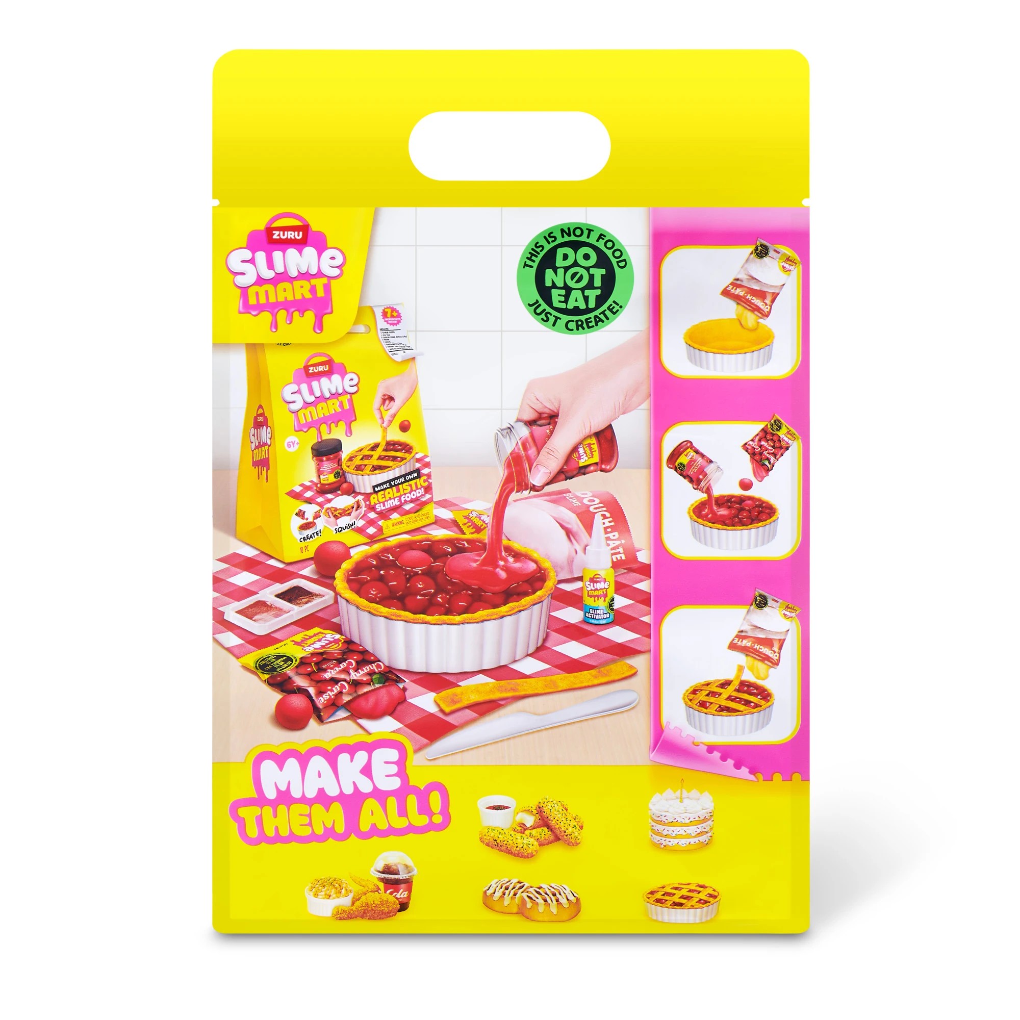 10 Zuru Slime Mart Shopping Bag Cherry Pie Kit, 10 of 10