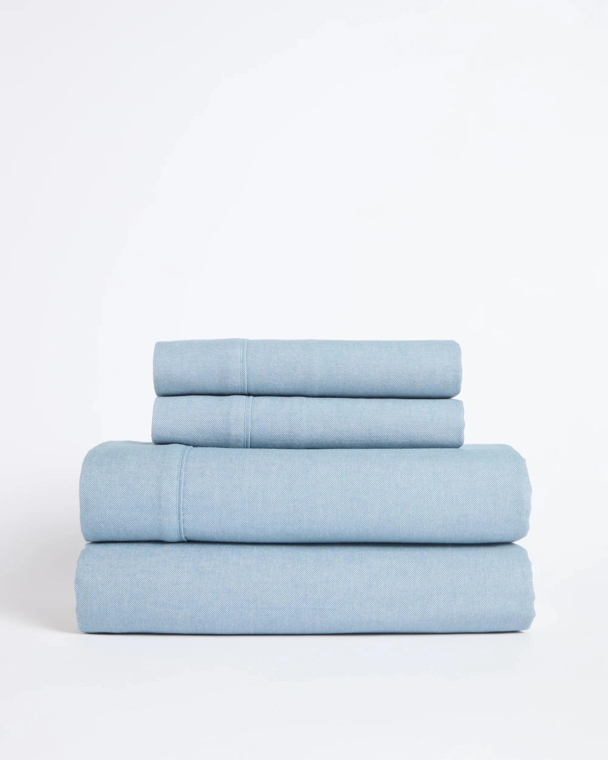 3 Target Kai Flannelette Sheet Set - Single Bed - Blue, 3 of 4