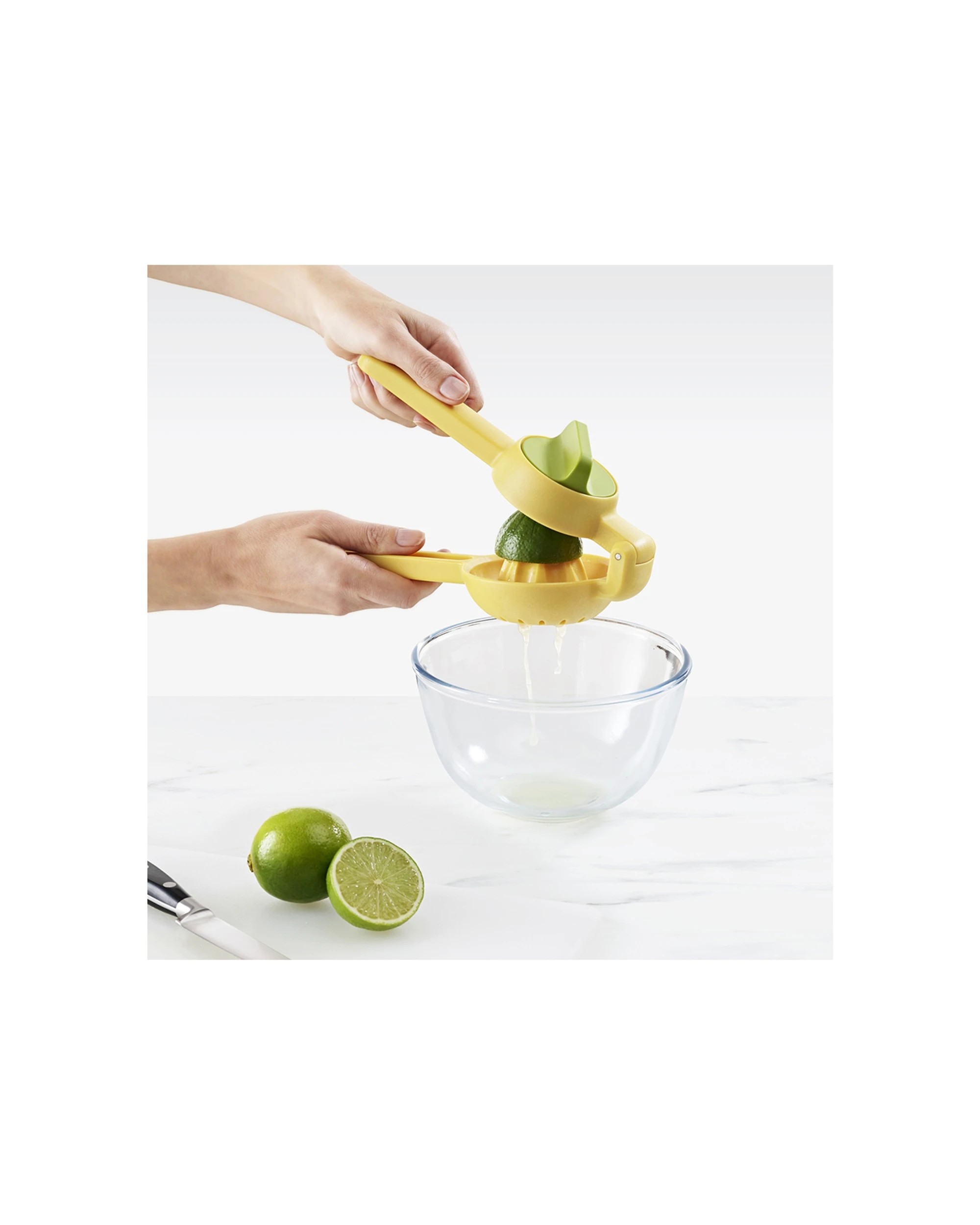 3 Joseph Joseph JuiceMax Dual-Action Citrus Press Easy-Squeeze Handles - Yellow, 3 of 5