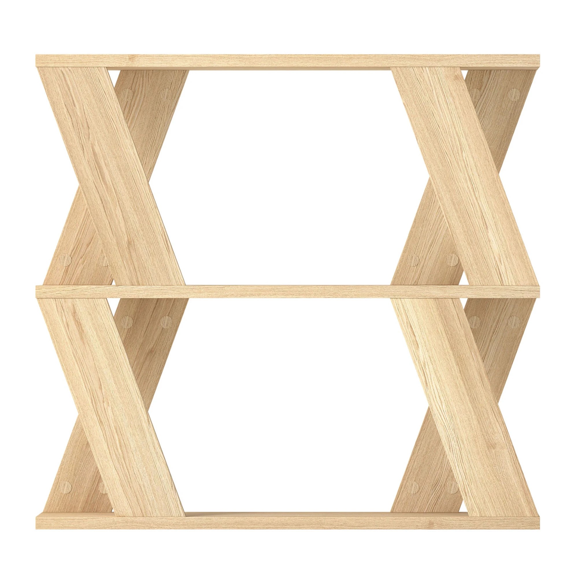 2 Levede Slim Side Table Two-Tier - Natural, 2 of 9