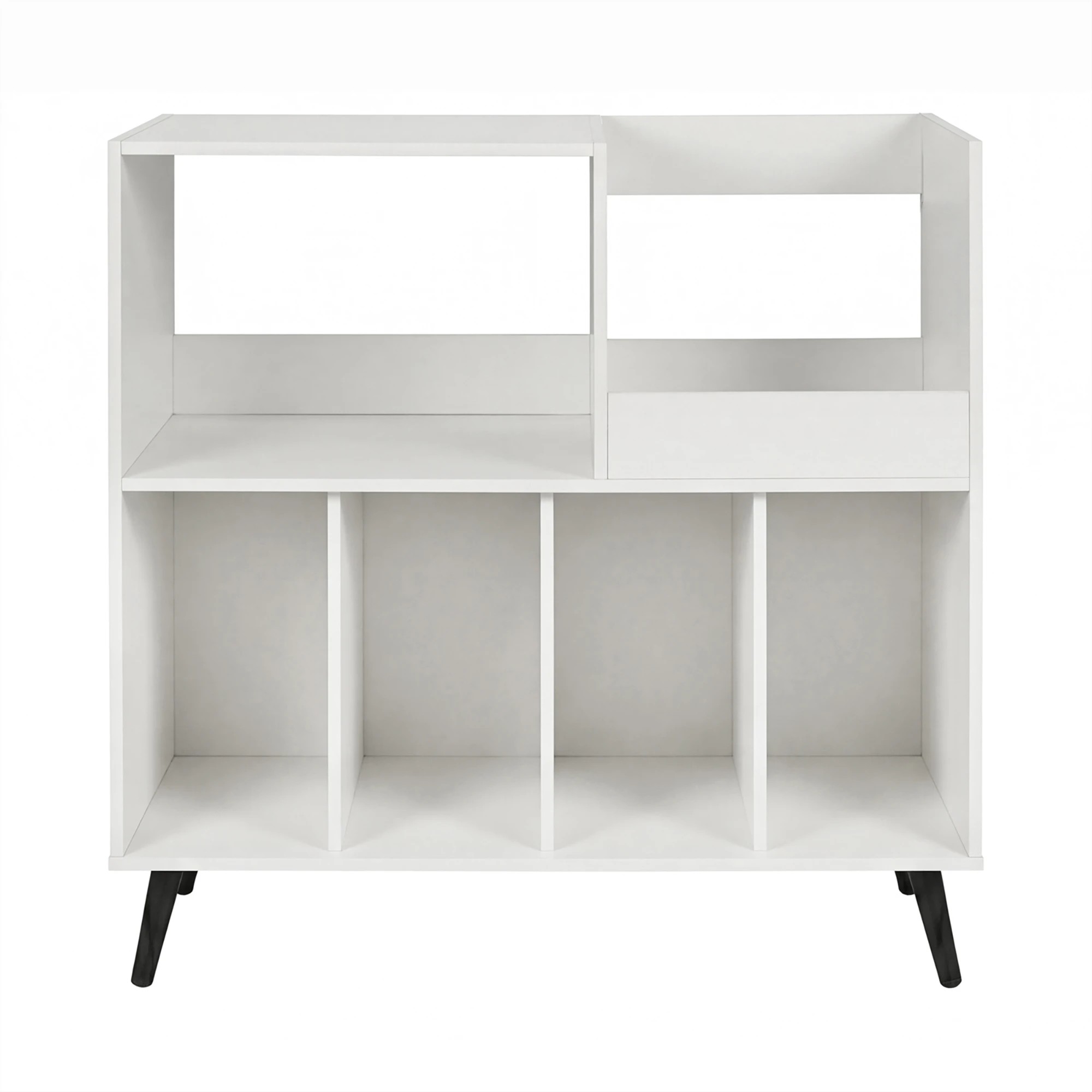 2 Levede Record Player Stand Vinyl Storage Cabinet Turntable Table 300+ Albums, 2 of 8