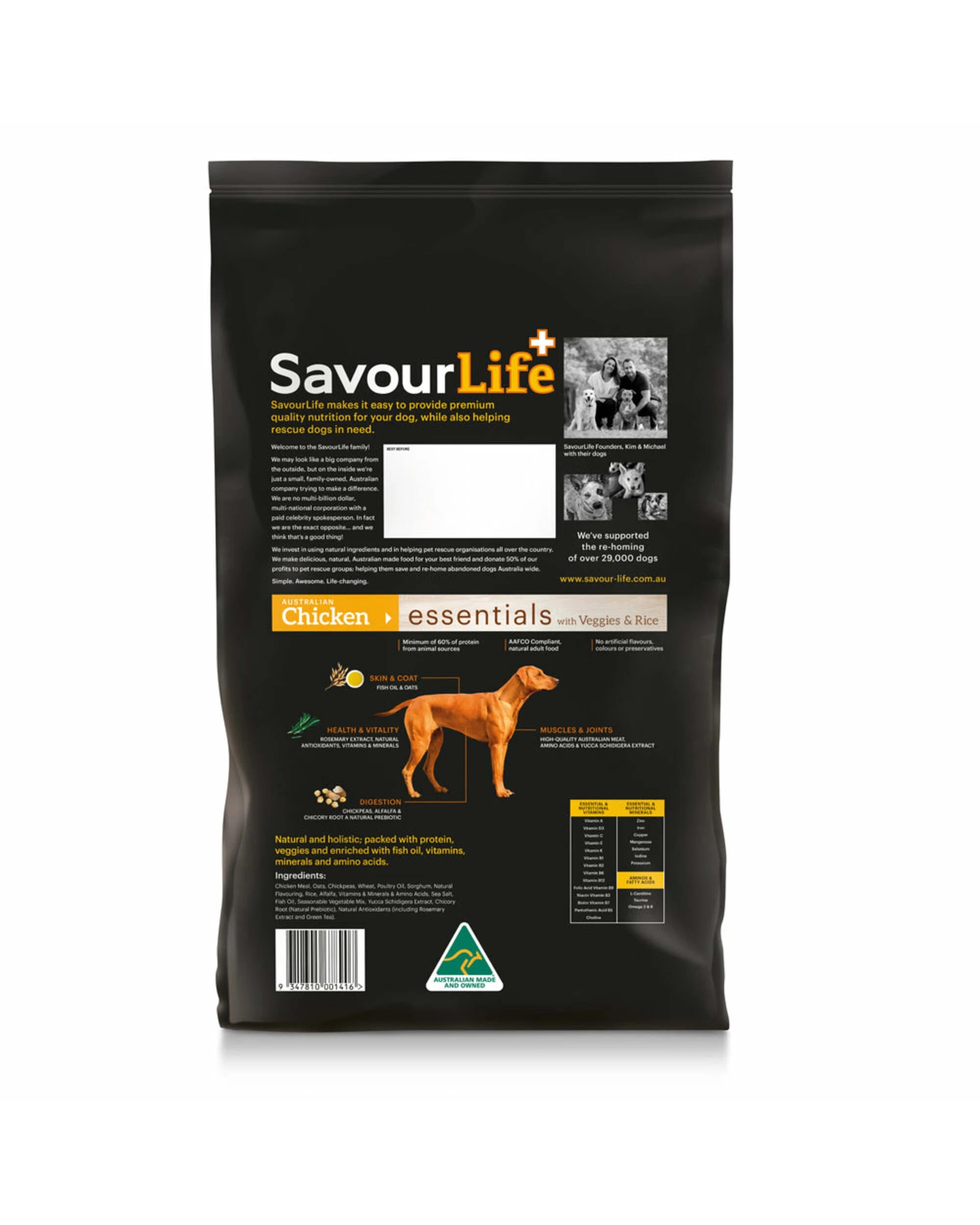 2 Savourlife Essentials Adult Chicken 15kg, 2 of 2