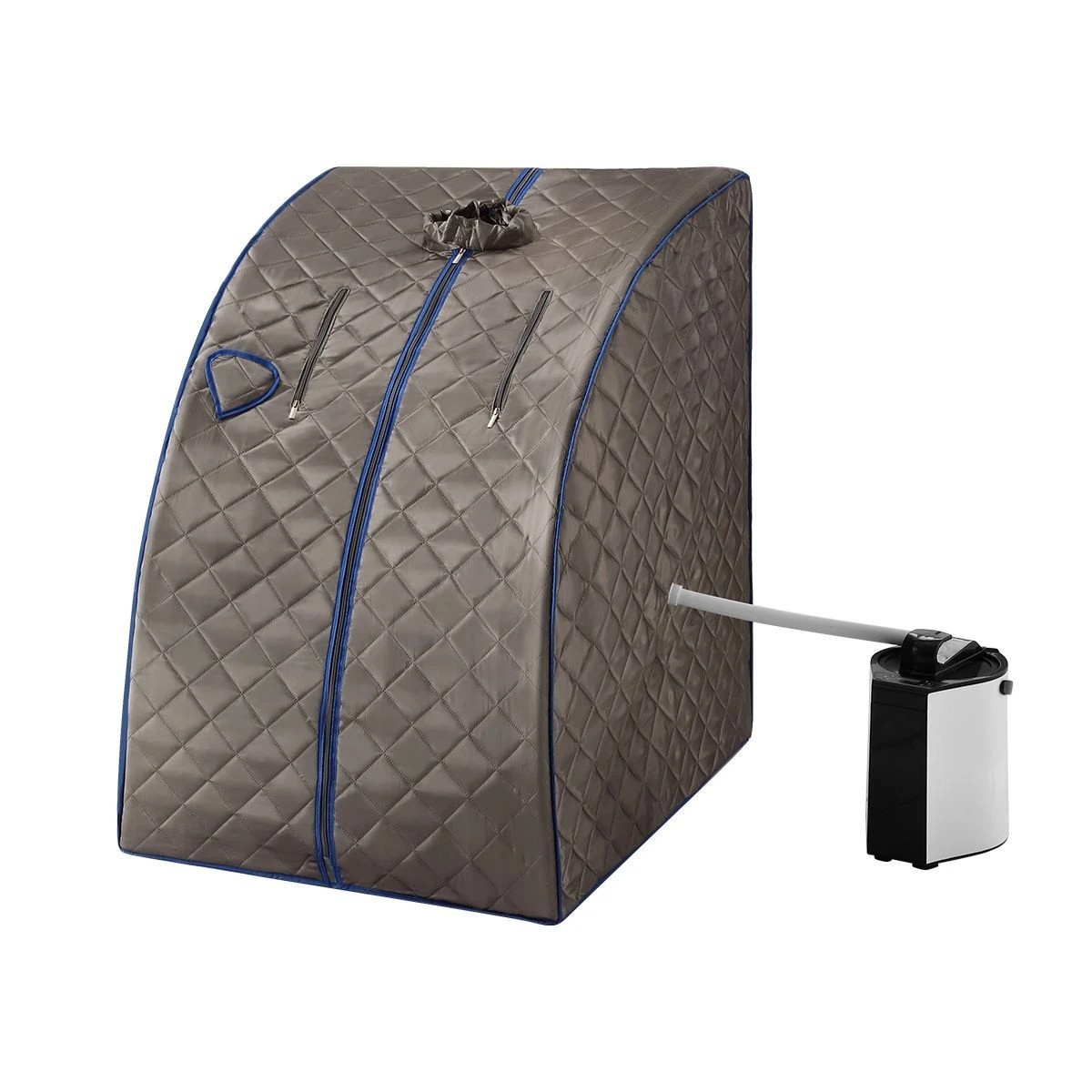 1 Maxkon Portable Steam Sauna Home Spa Kit with Steam Pot Portable Chair & Remote Control, 1 of 6