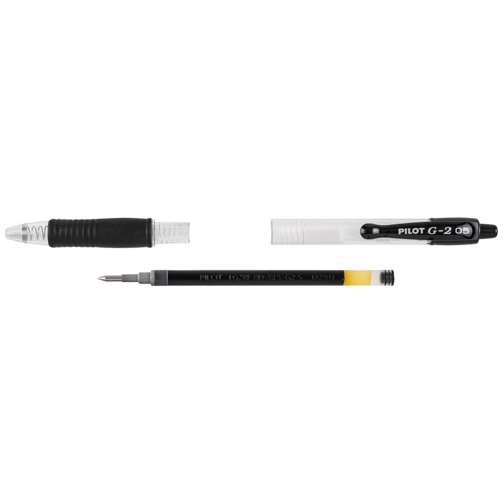 4 PILOT G2 Retractable Gel Pen Extra Fine 0.5mm Black 4Pk, 4 of 8