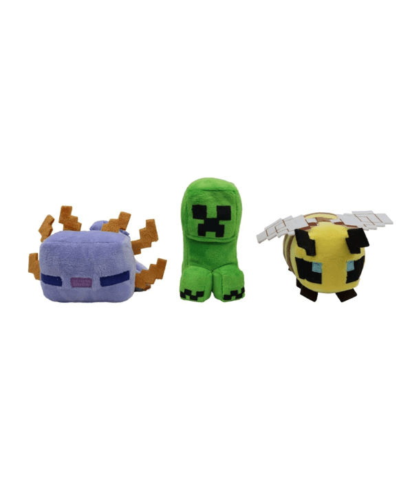 11cm Minecraft Mini Plush Toy - Assorted