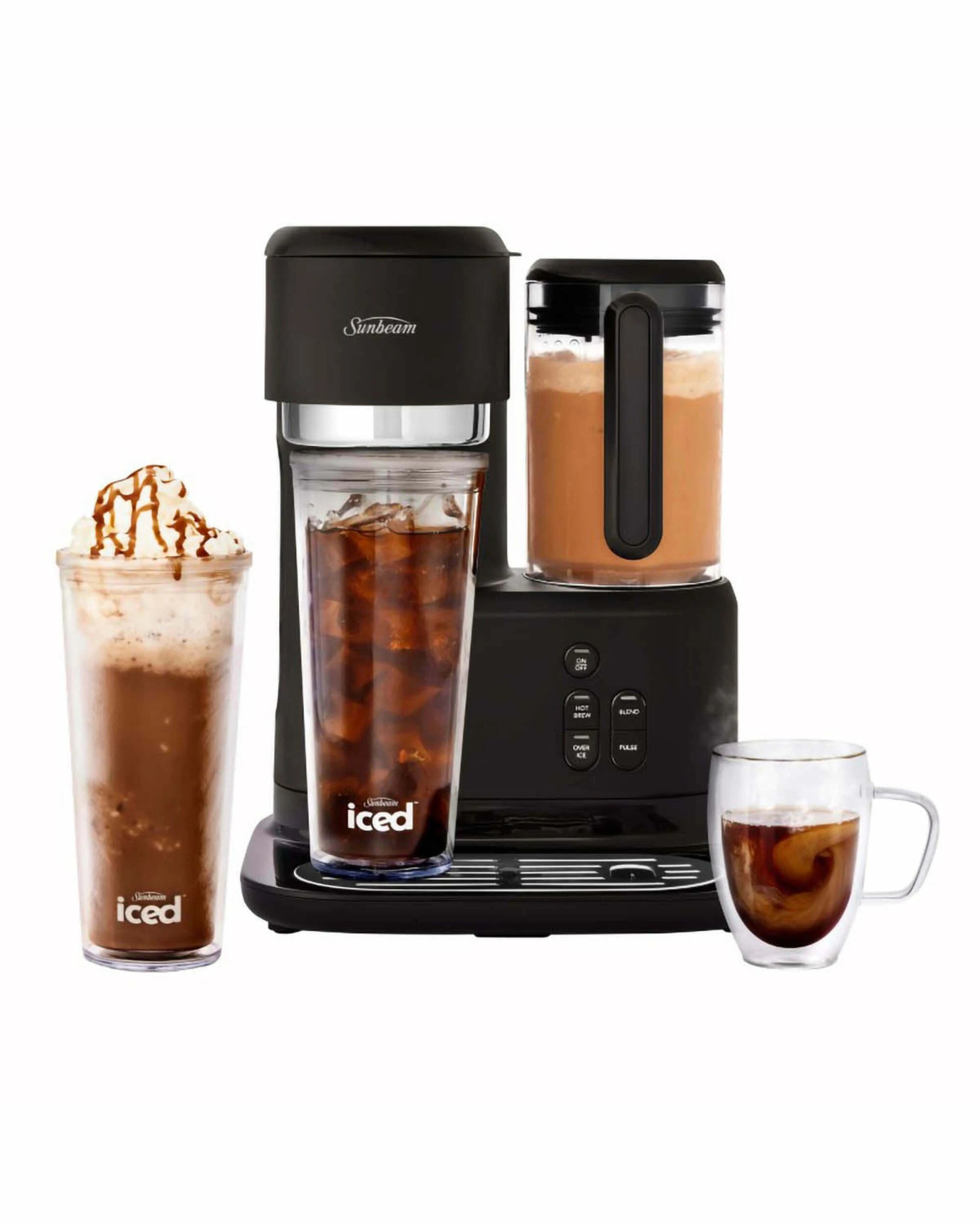 2 Sunbeam Hot + Iced Coffee Frappe Machine - BLACK, 2 of 2