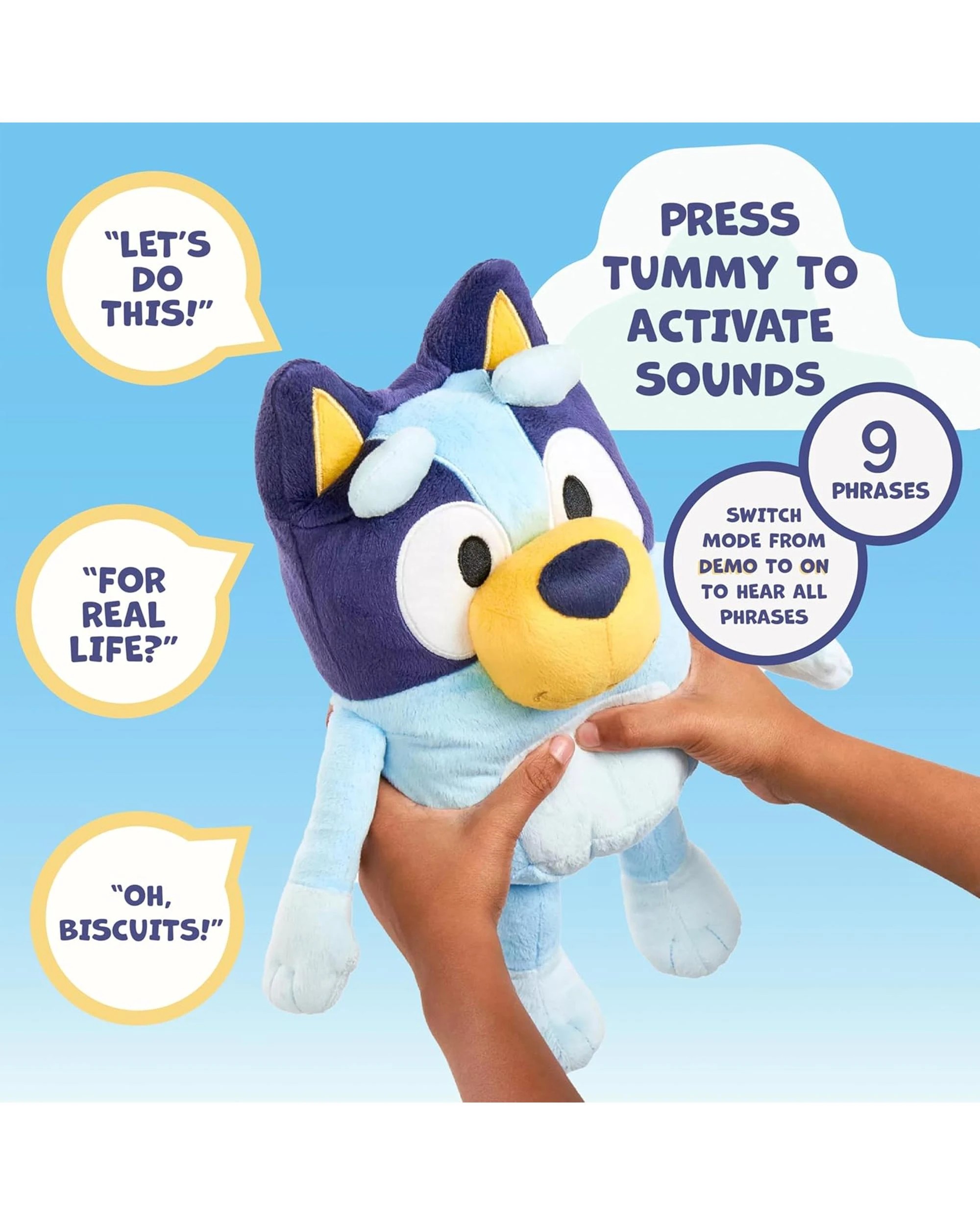 4 Bluey Talking Bluey Series 2 Plush, 4 of 7