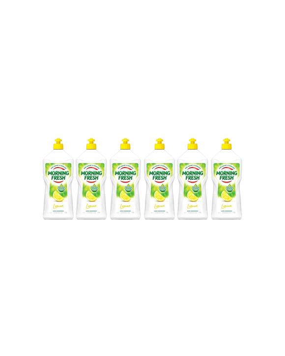 Morning Fresh 6PK Dishwashing Liquid 1.25L Lemon - Multi