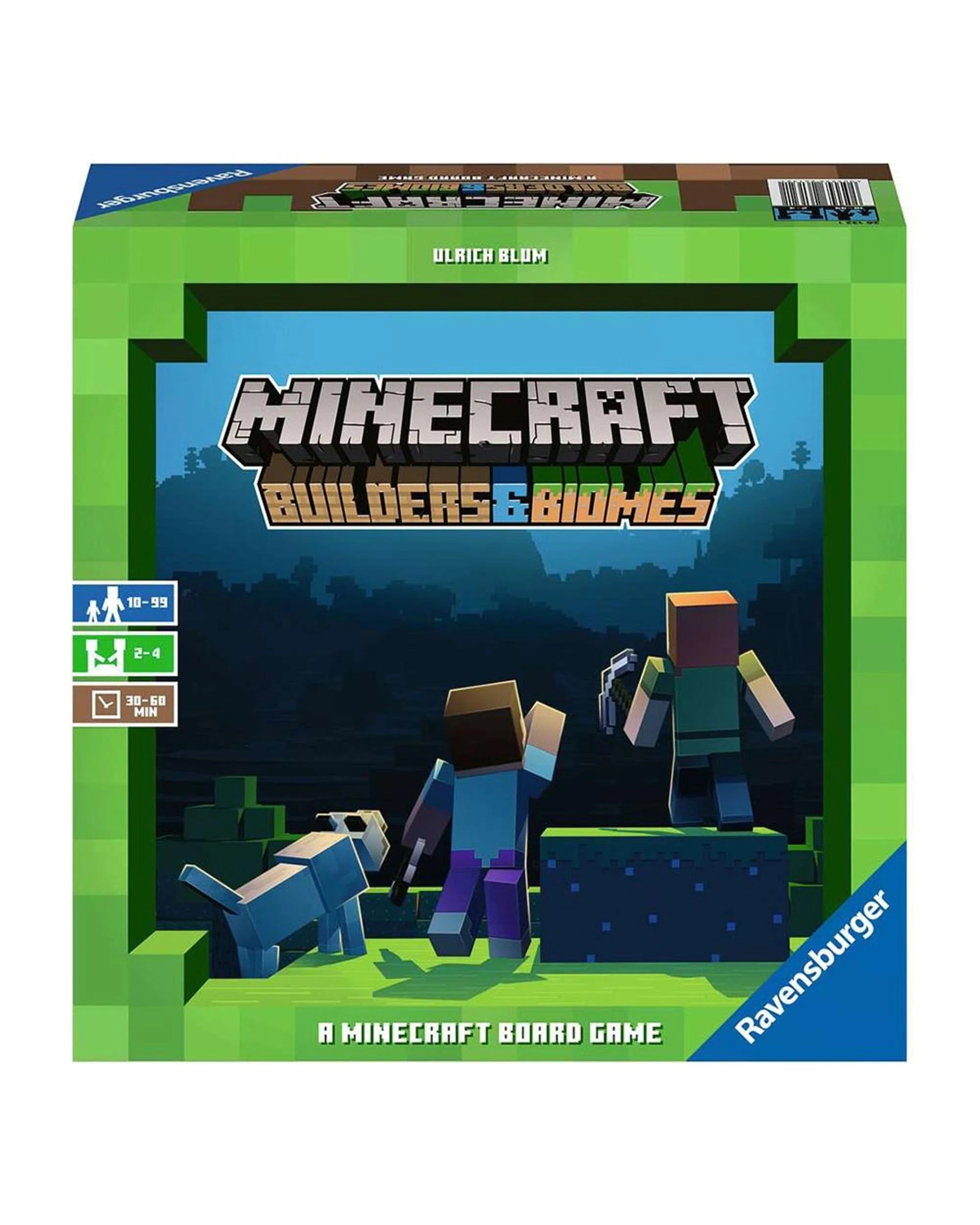1 Ravensburger Minecraft: Builders and Biomes Board Game, 1 of 1