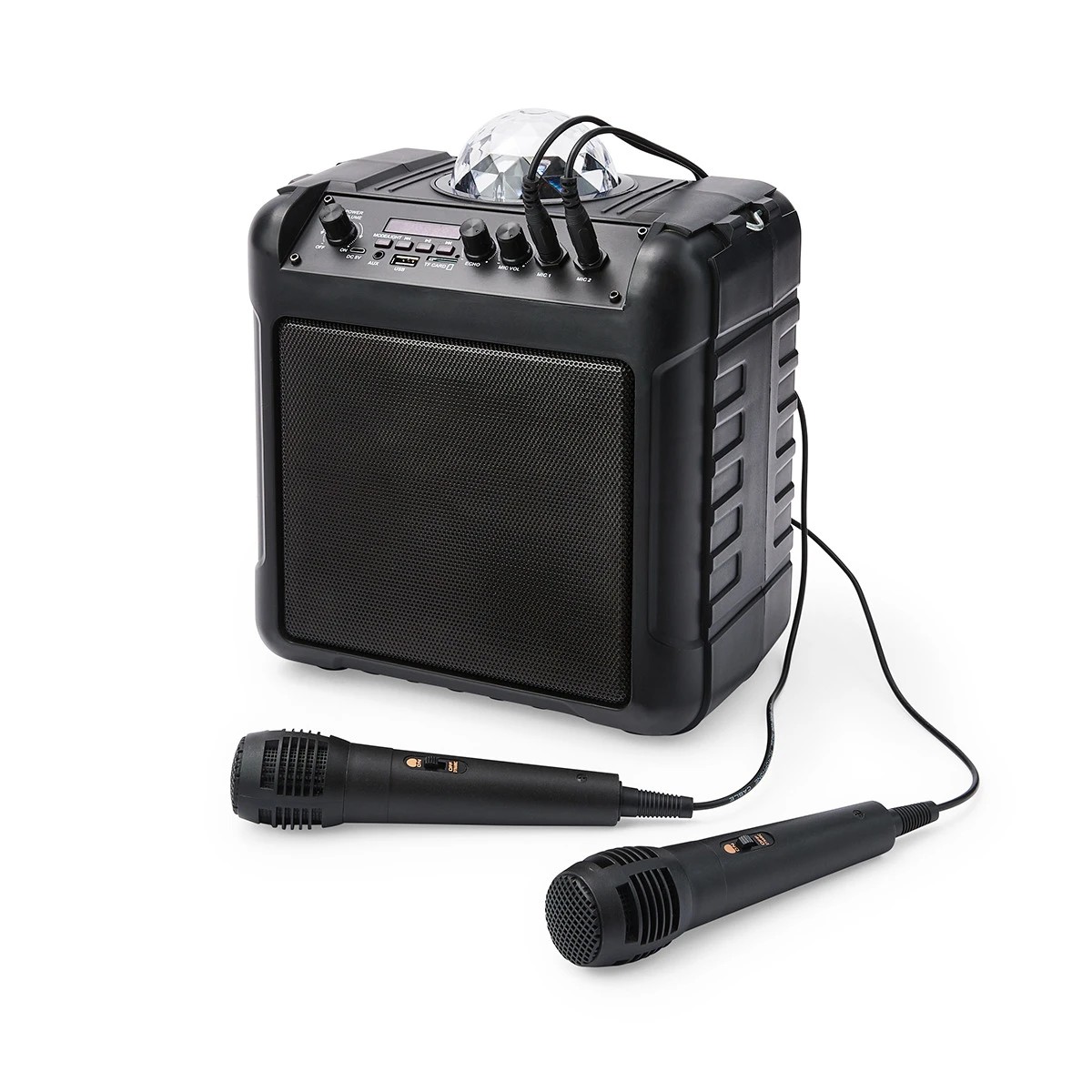 7 Karaoke Party Speaker with LED and 2 Microphones, 7 of 10