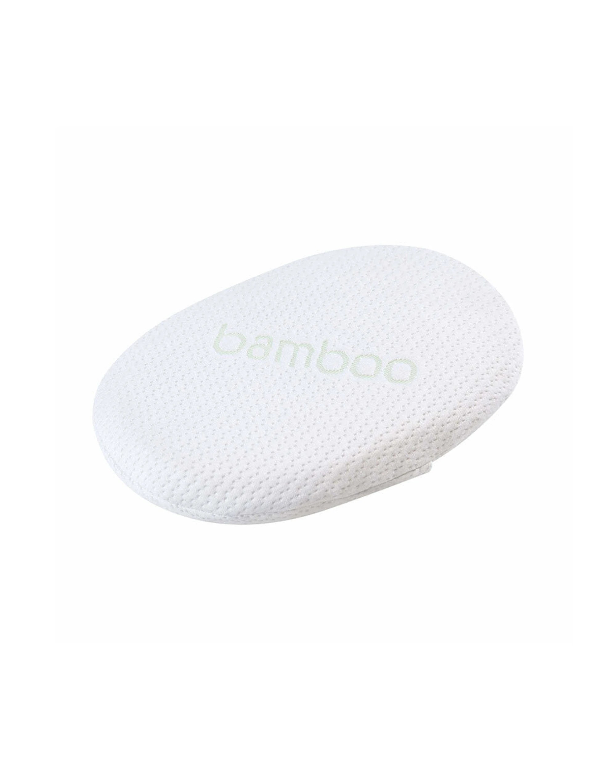 1 Comfy Baby Dimple Pressure Relief Head Pillow 0-8M Cooling Gel Memory Foam - White, 1 of 3