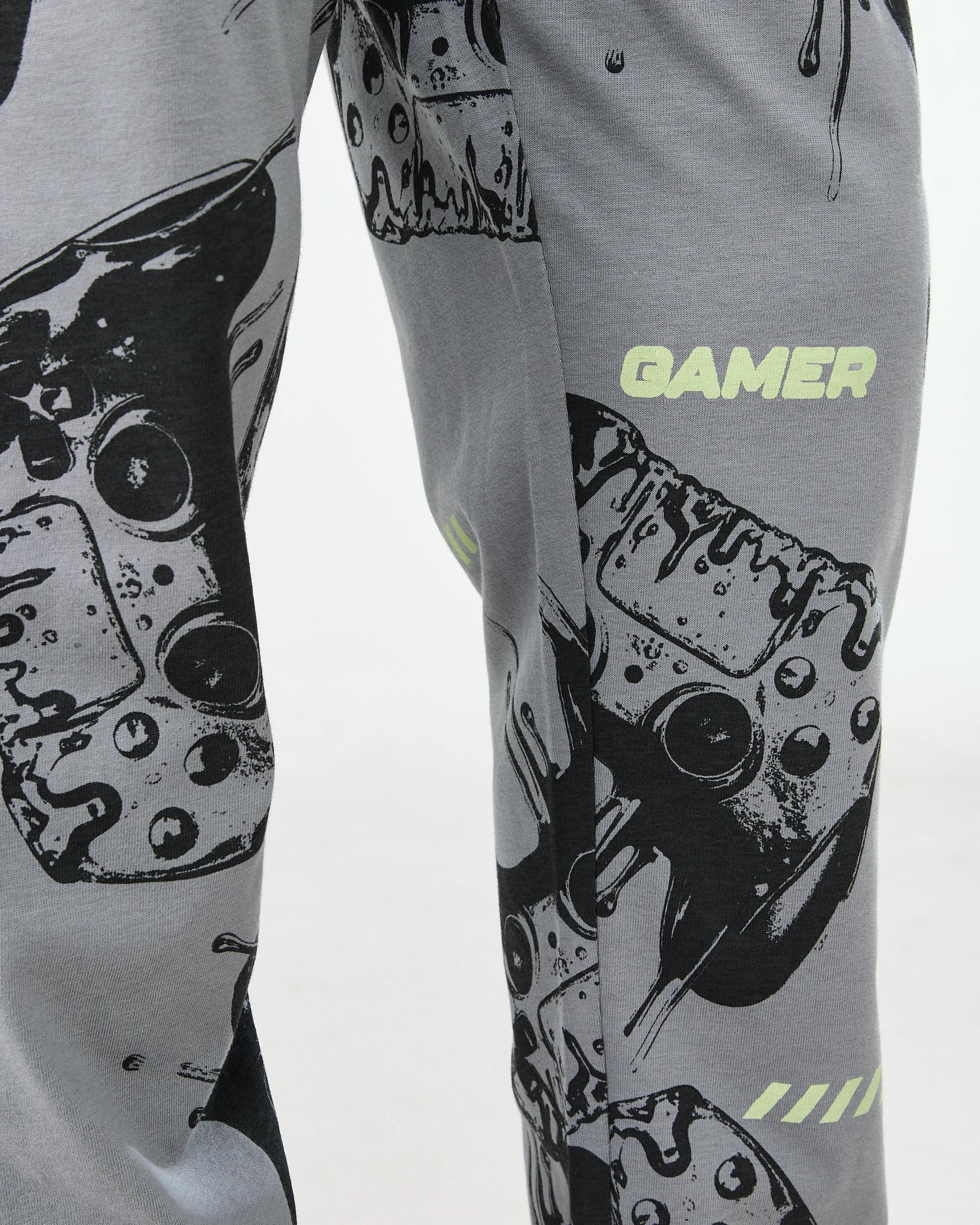 6 Jersey Pyjama Set Gry Gamer, 6 of 7